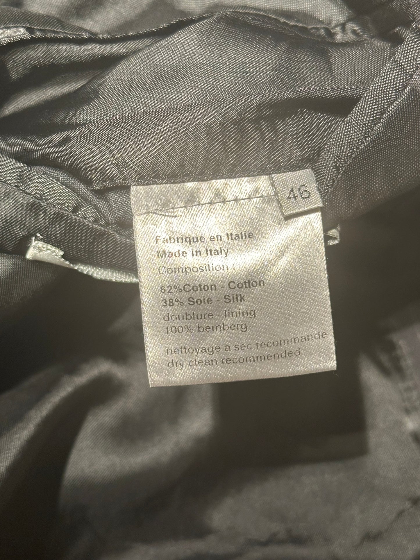 Dior Homme SS05 Silk Double Breasted Pin Stripe Blazer