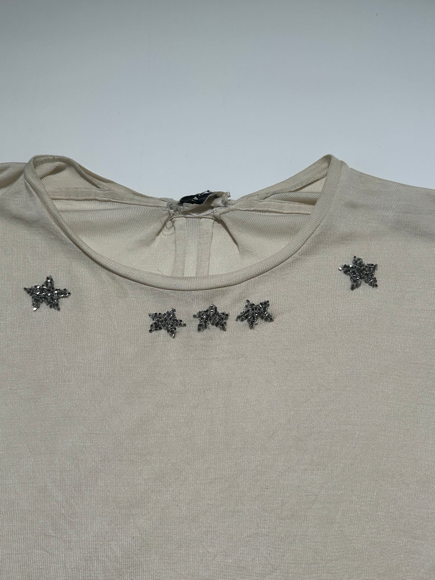 Saint Laurent Paris SS16 Star Embroidery Shirt