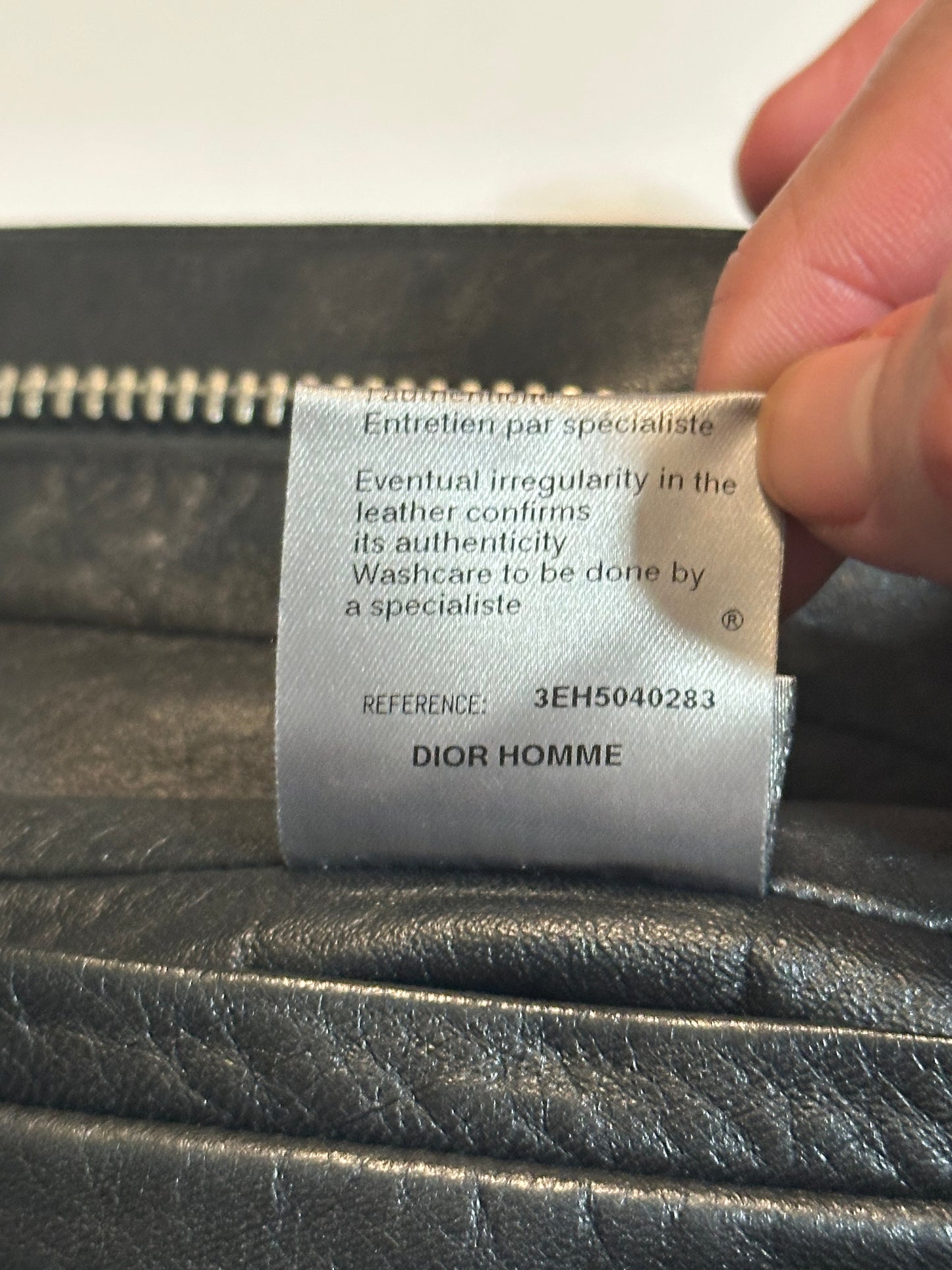 Dior Homme SS03 Moto Biker Leather Jacket