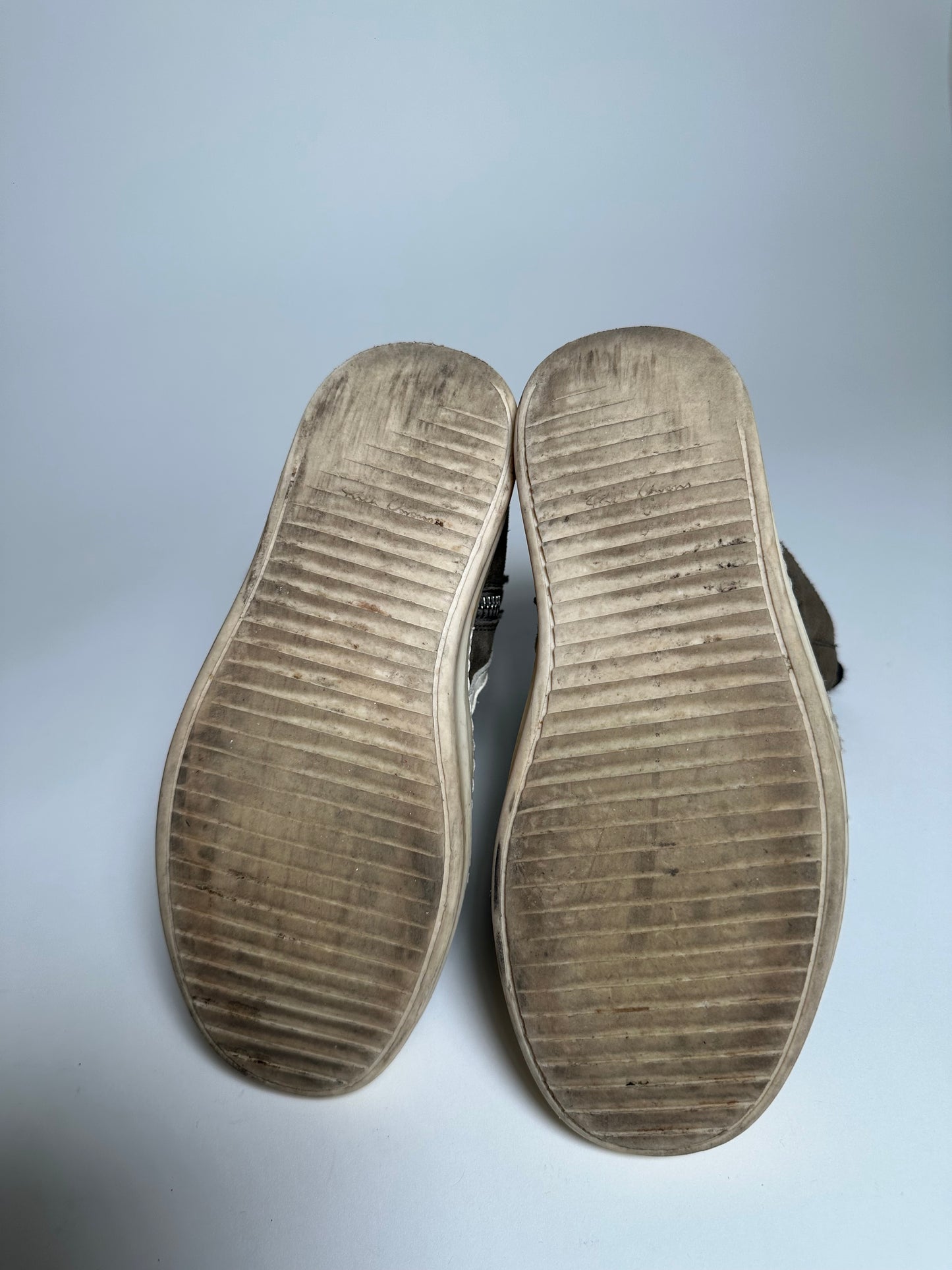 Rick Owens Suede Geobasket