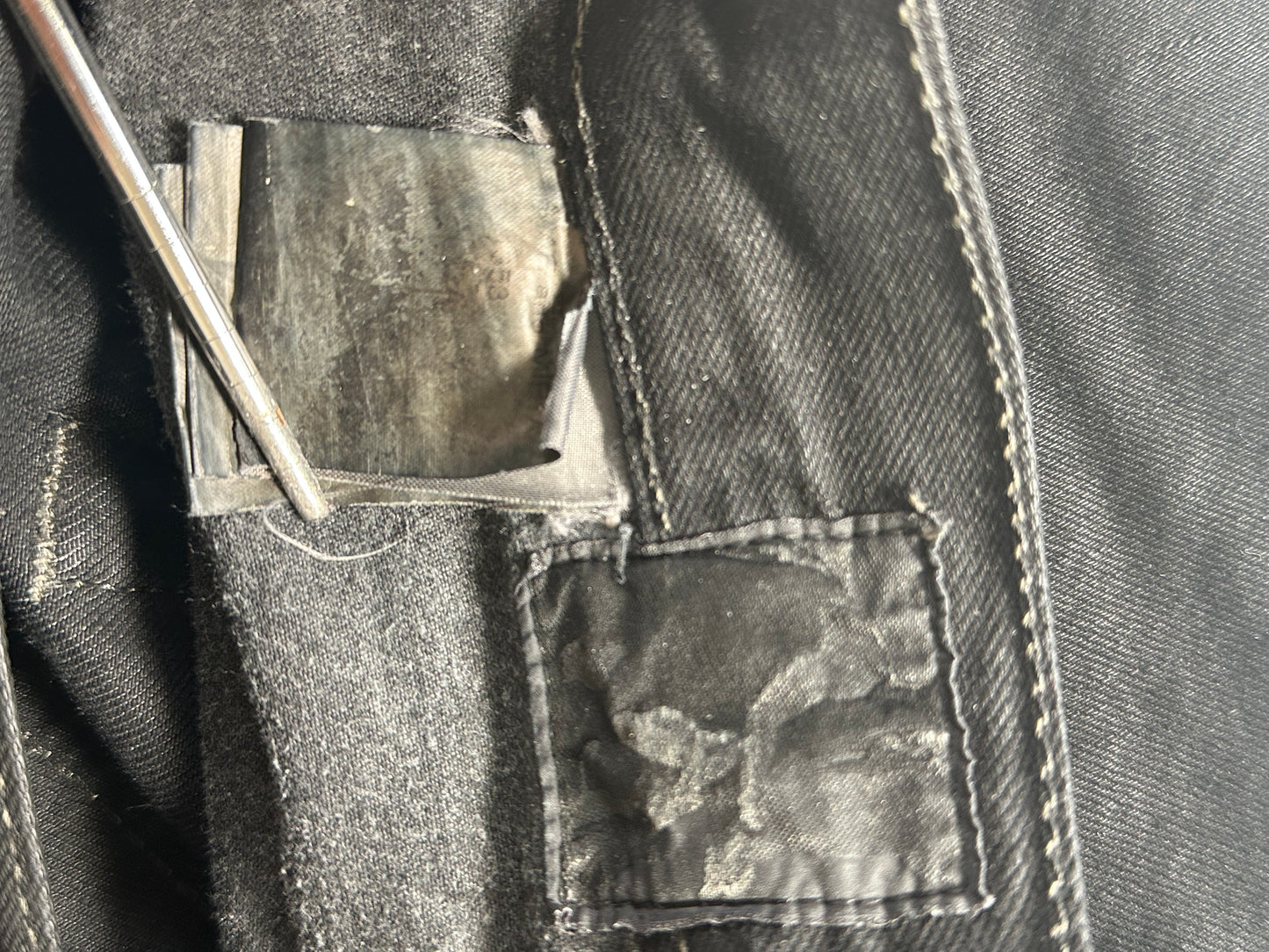 Rick Owens AW08 Waxed Detroit Denim