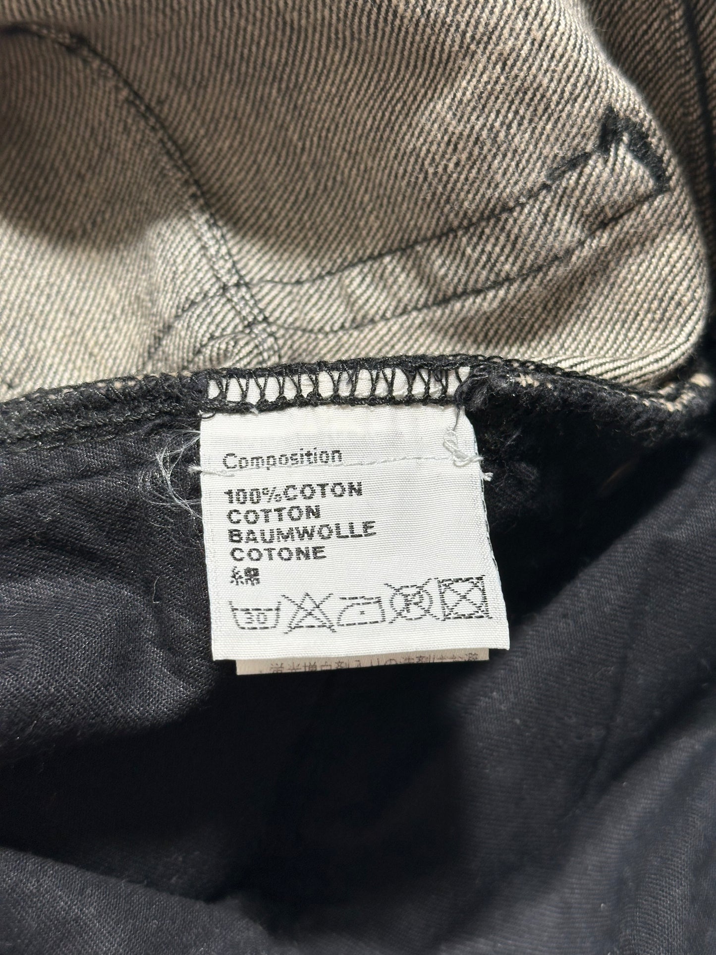 Dior Homme AW08 Luster Denim