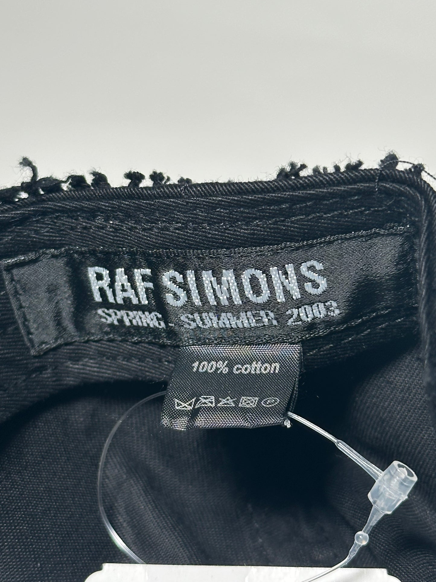 Raf Simons SS03 Runway Mesh Net Hat
