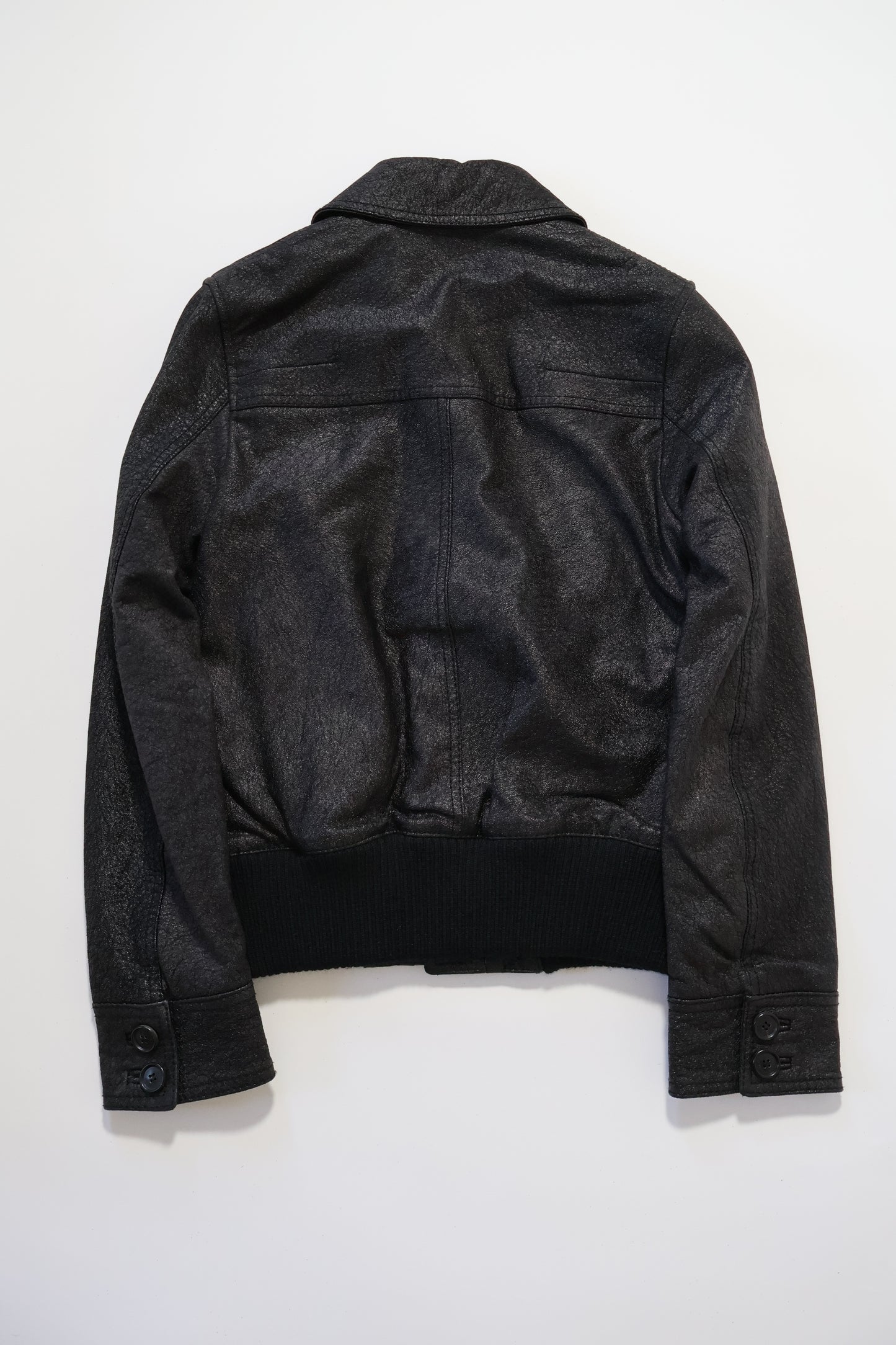 Dior Homme AW06 Blistered 4 Pocket Leather Jacket