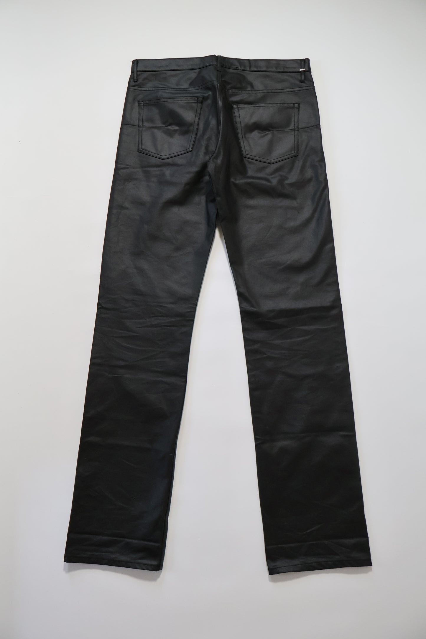 Dior Homme AW03 PVC Coated Luster Denim