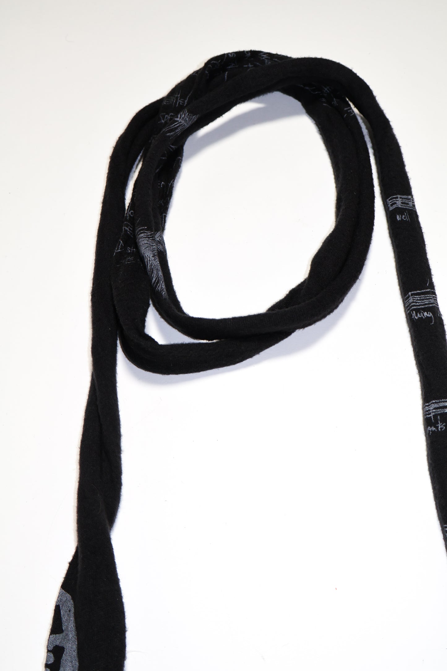 Number (N)ine SS08 Cashmere Birds Skinnny Scarf