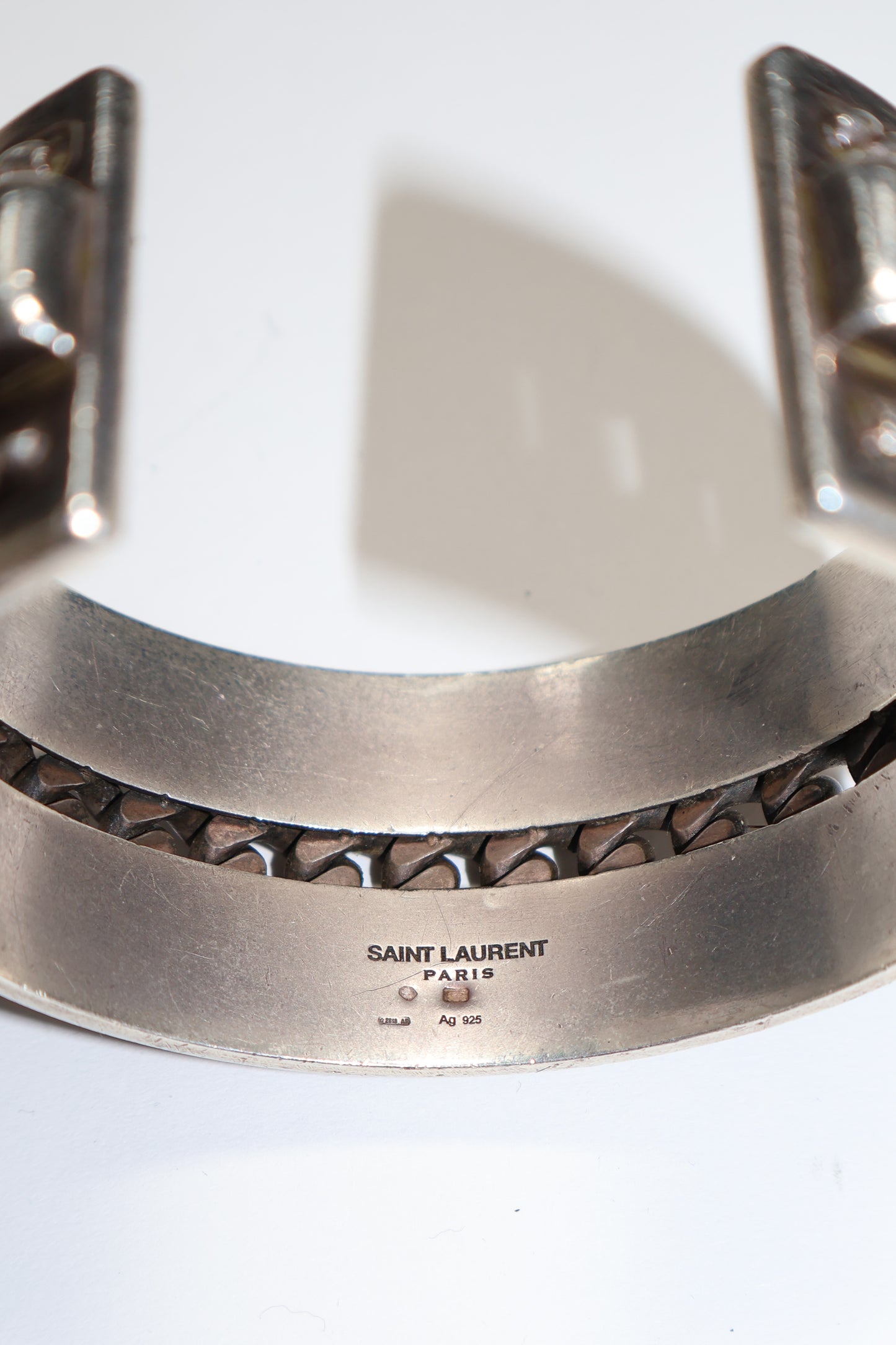 Saint Laurent Paris SS15 Runway Chain Bangle