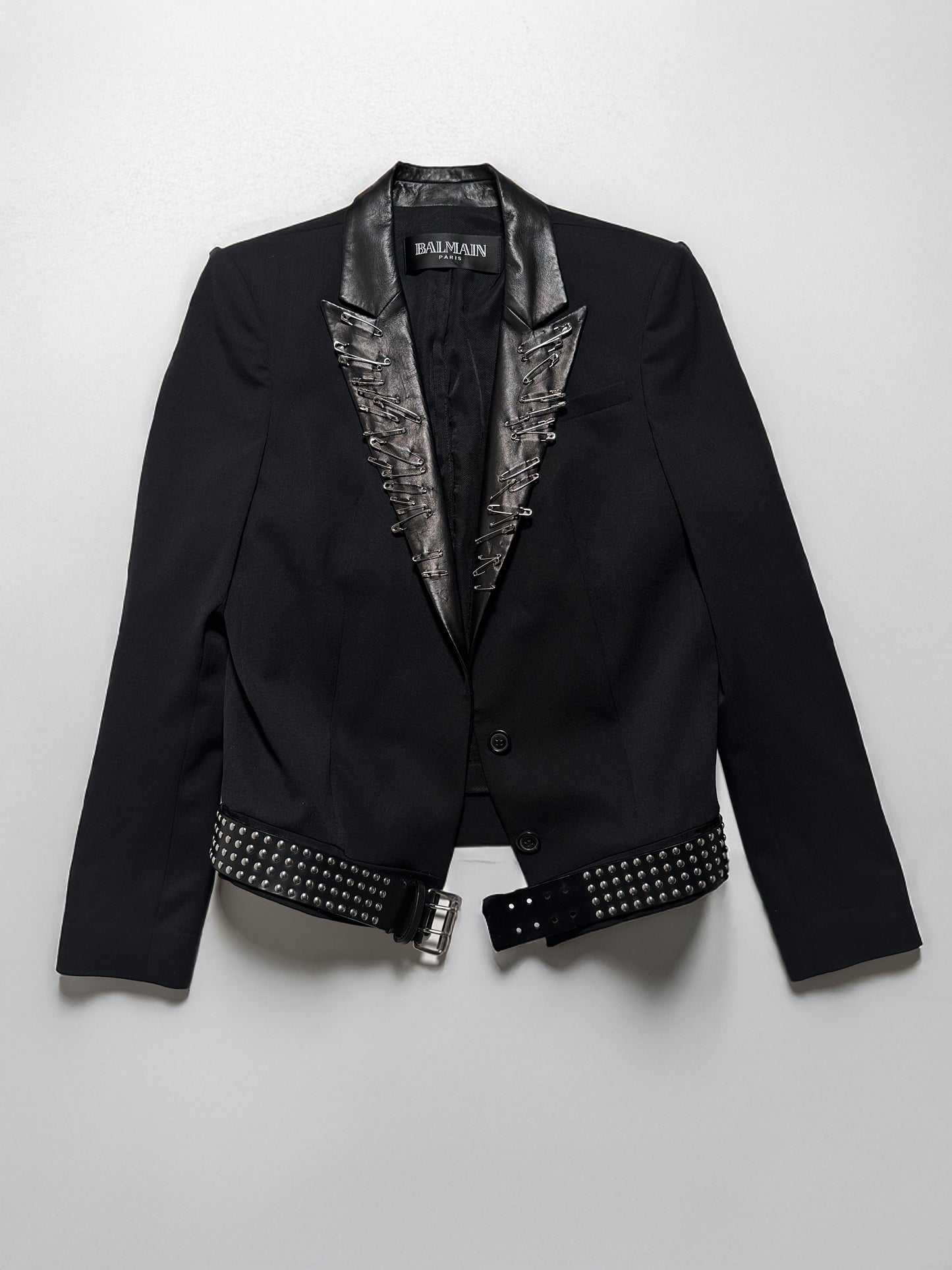 Balmain SS11 Safety Pin Blazer
