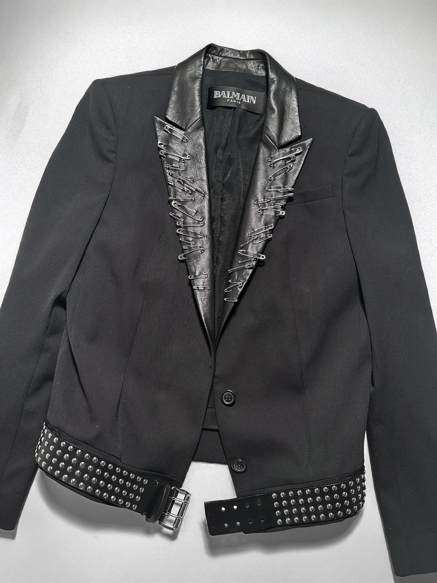 Balmain SS11 Safety Pin Blazer
