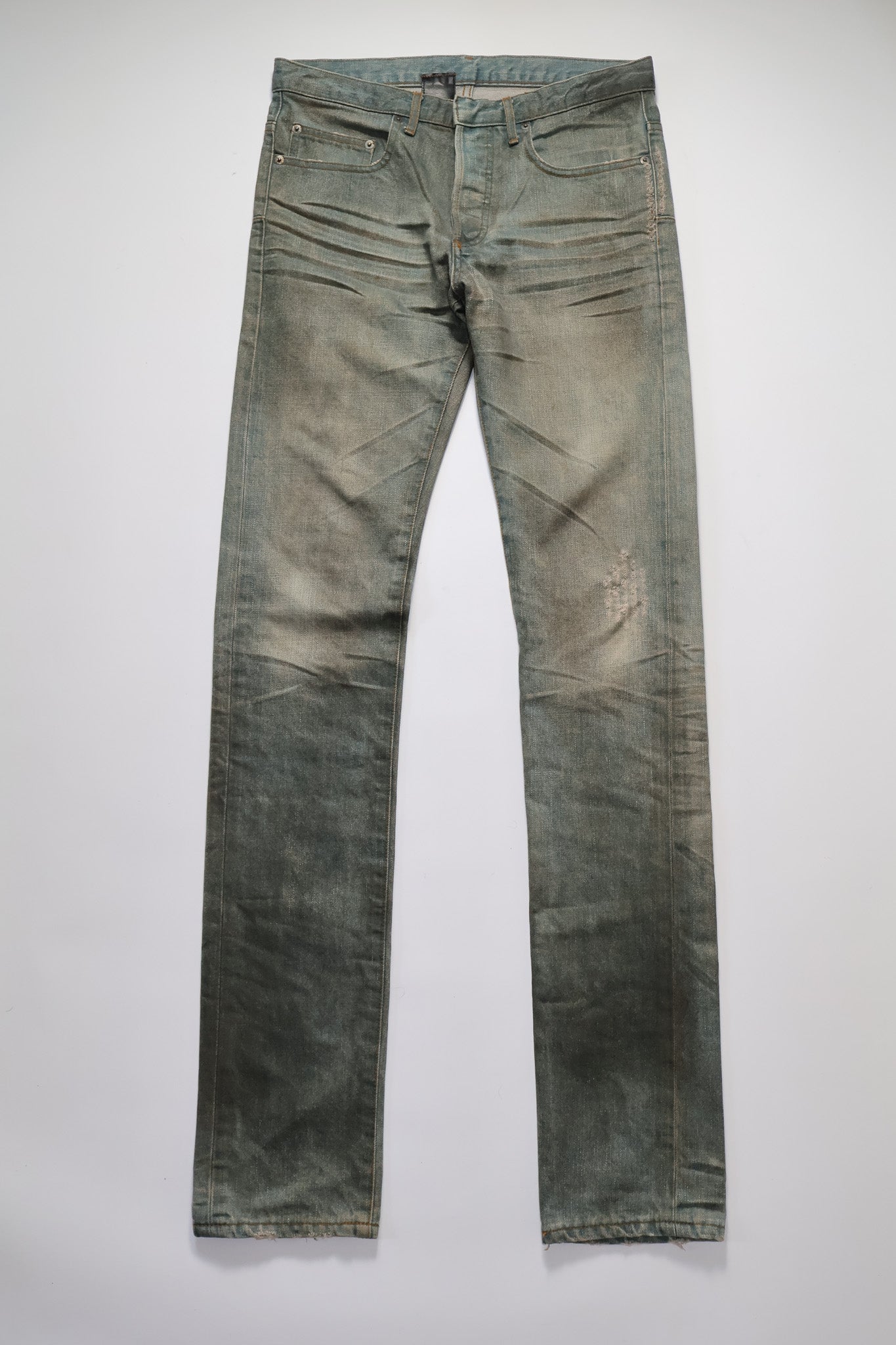 Dior Homme SS04 Dirty Bleu Claire Denim