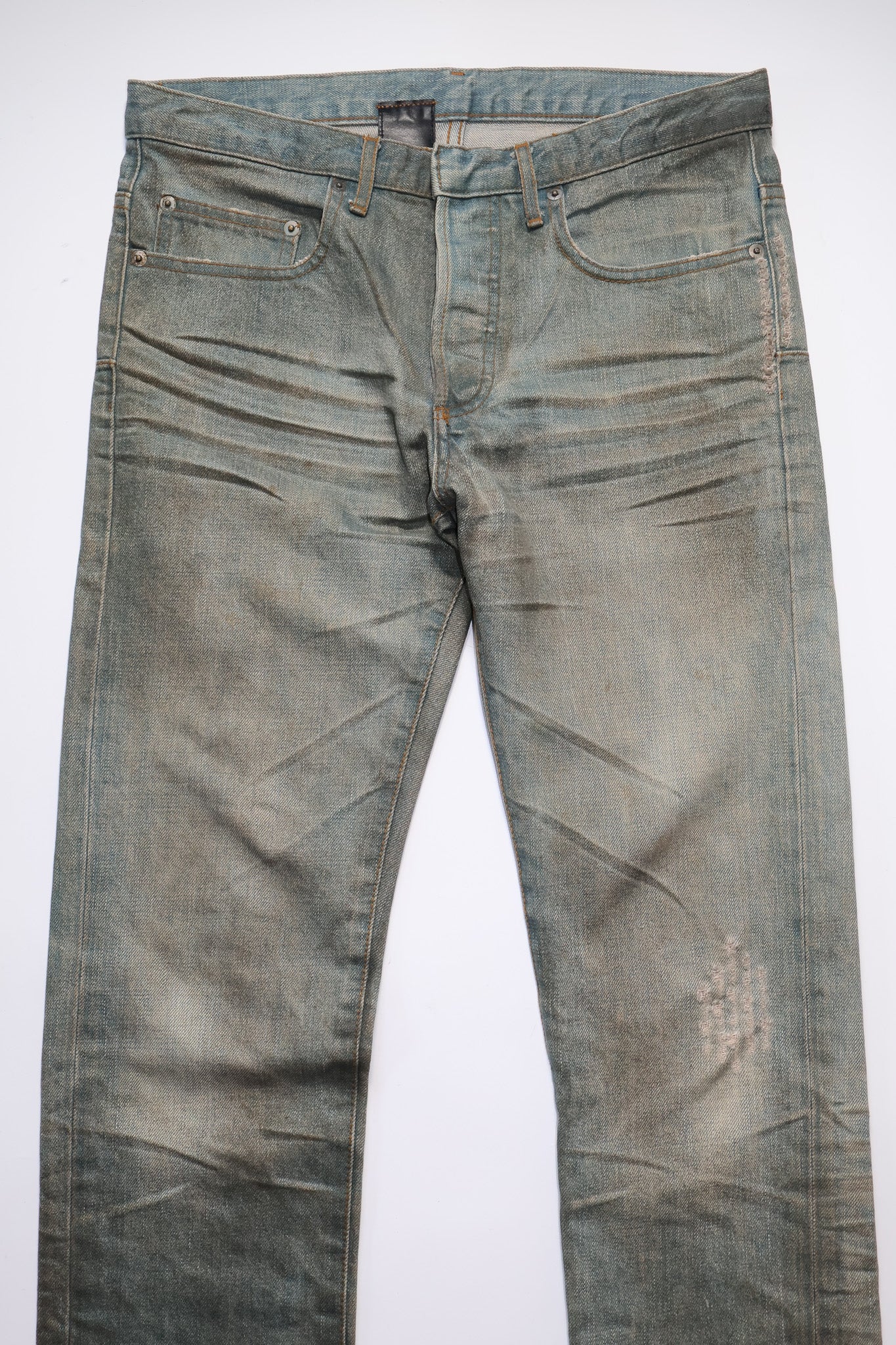 Dior Homme SS04 Dirty Bleu Claire Denim