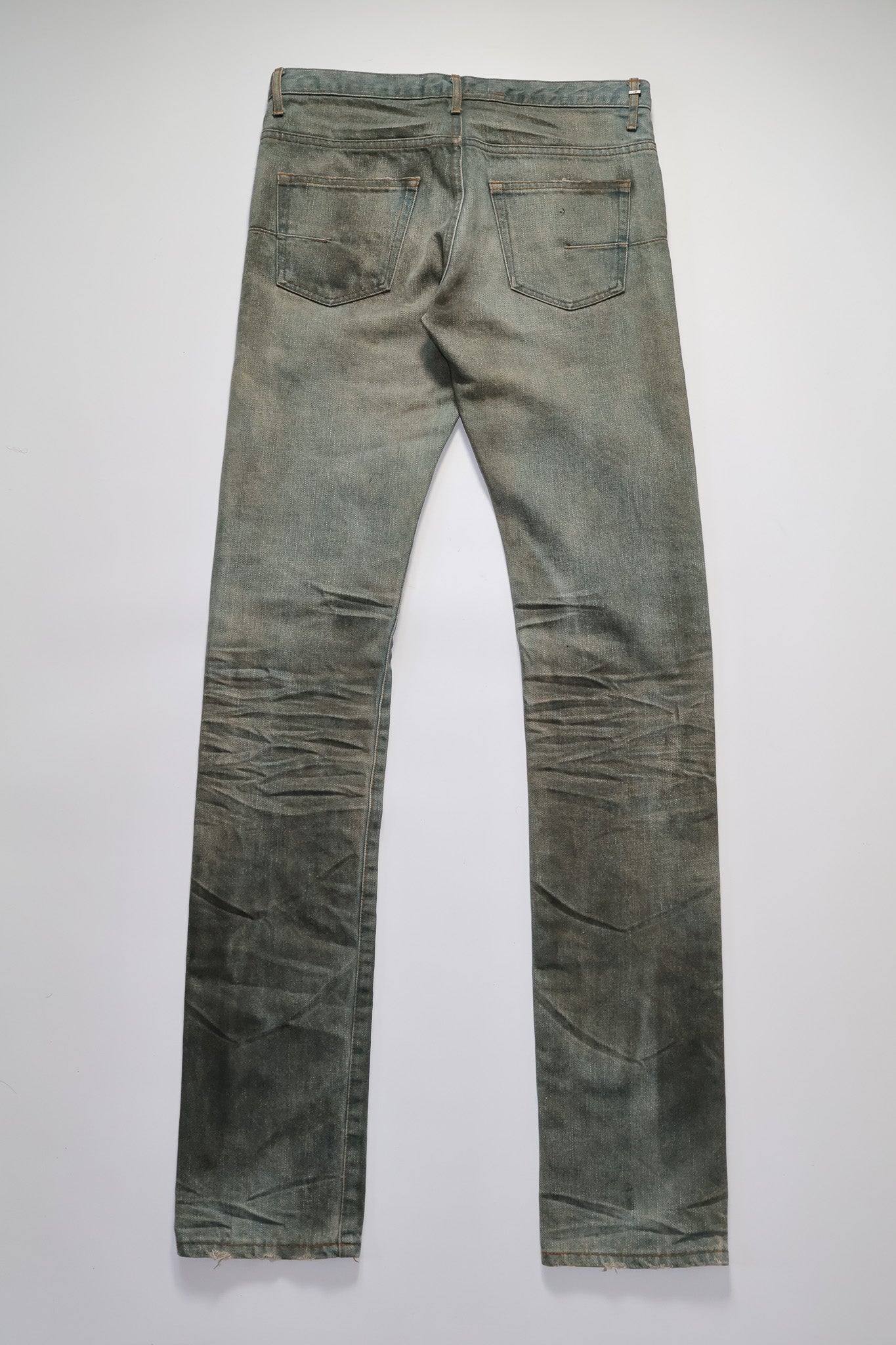 Dior Homme SS04 Dirty Bleu Claire Denim
