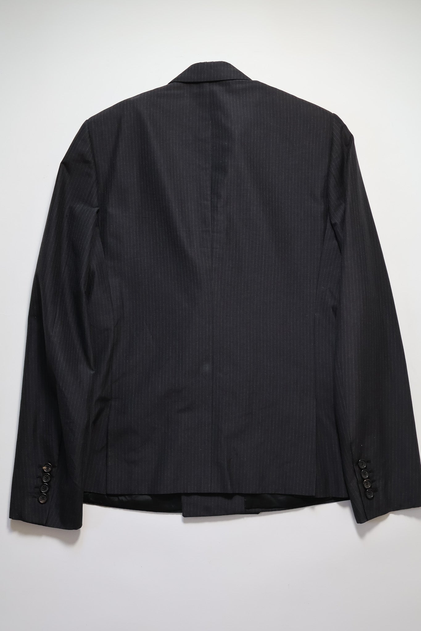Dior Homme SS05 Silk Double Breasted Pin Stripe Blazer
