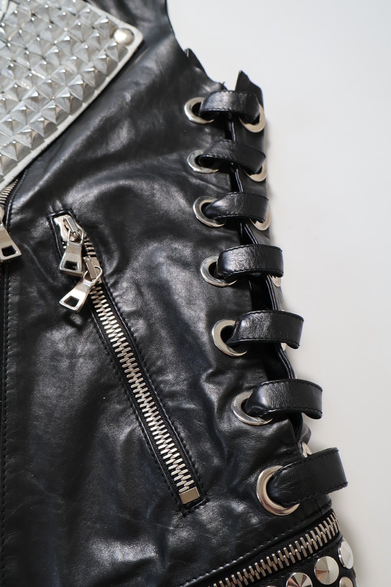 Balmain SS11 Studded Runway Vest