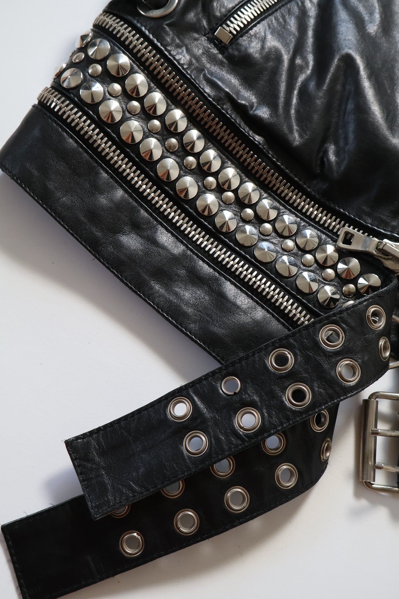 Balmain SS11 Studded Runway Vest