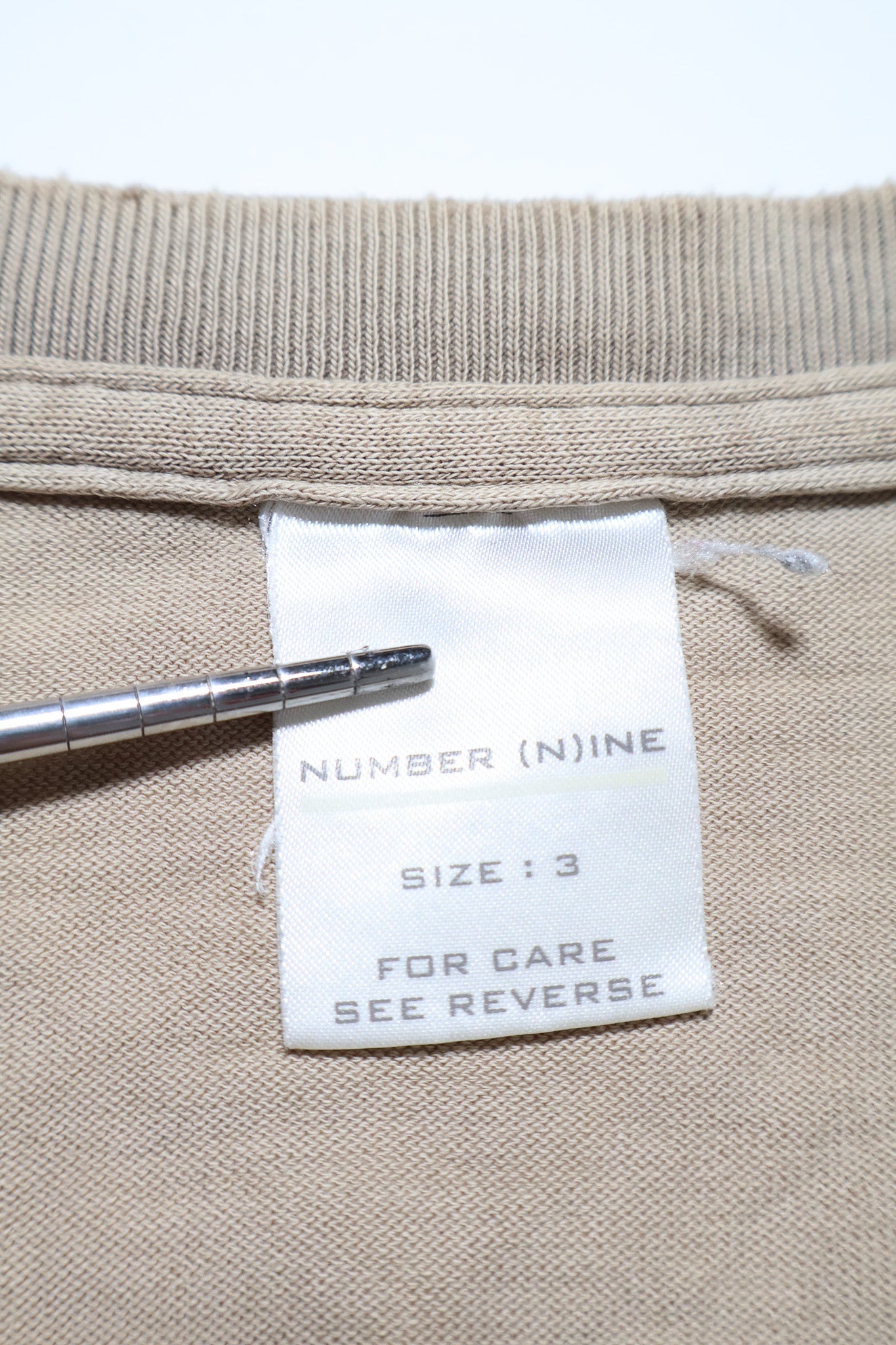 Number (N)ine SS01 Montreal Distressed Shirt