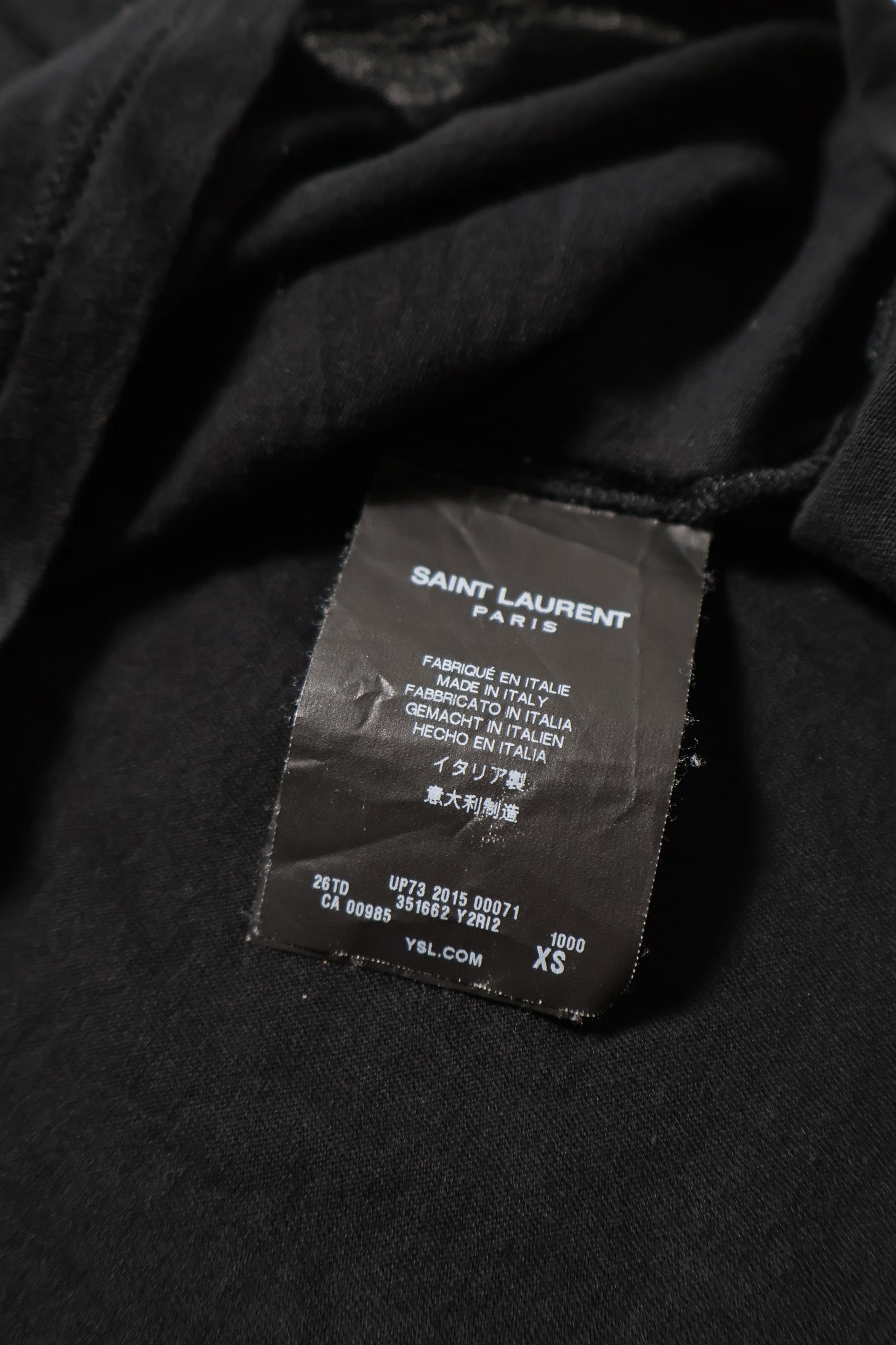 Saint Laurent Paris SS16 Bloodluster Shirt