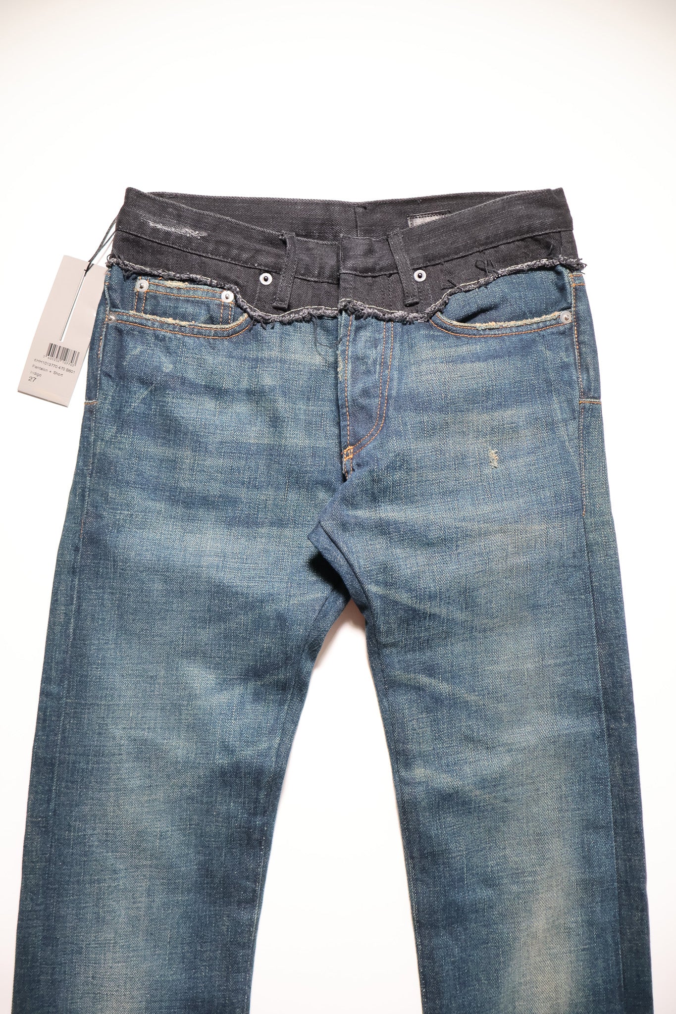 Dior Homme AW06 Cummerbund Denim