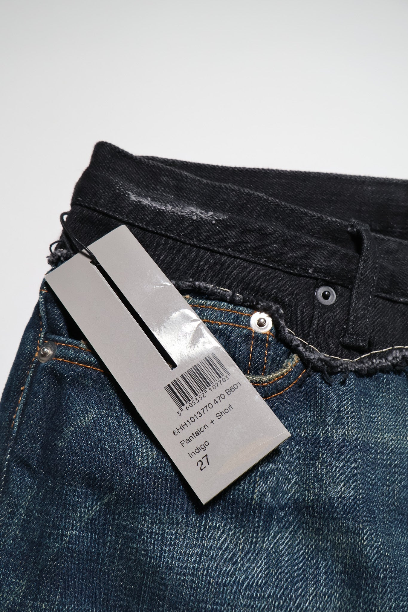 Dior Homme AW06 Cummerbund Denim
