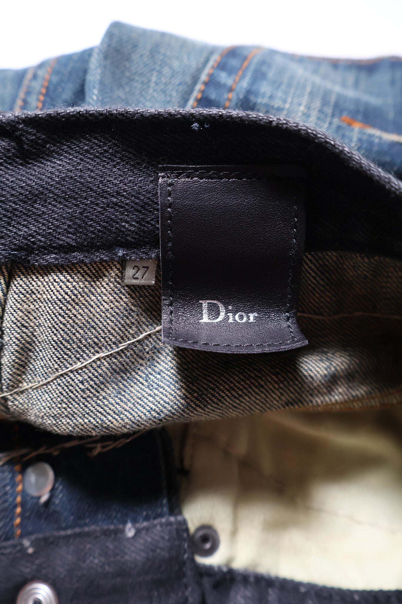 Dior Homme AW06 Cummerbund Denim