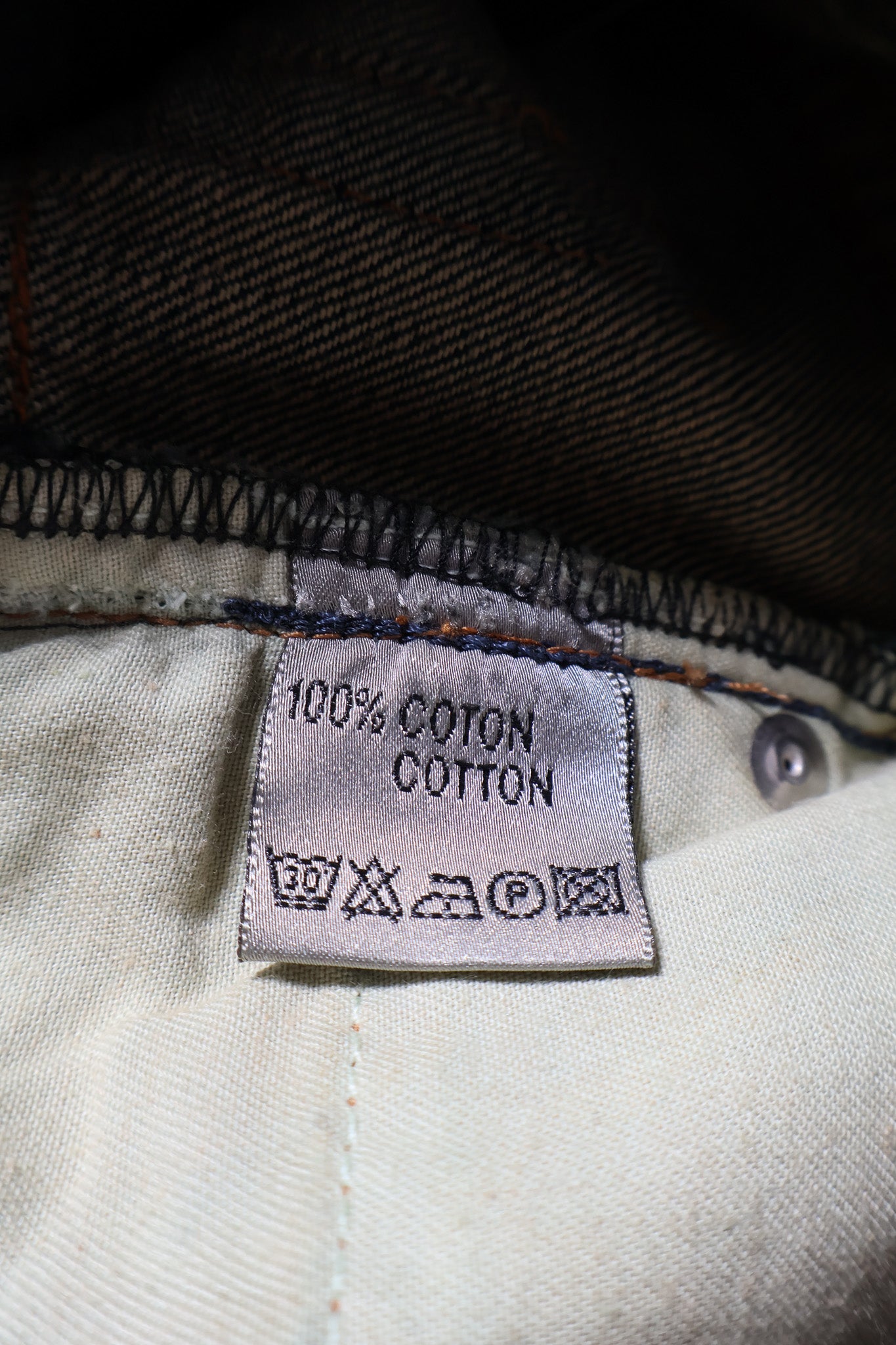 Dior Homme AW06 Cummerbund Denim