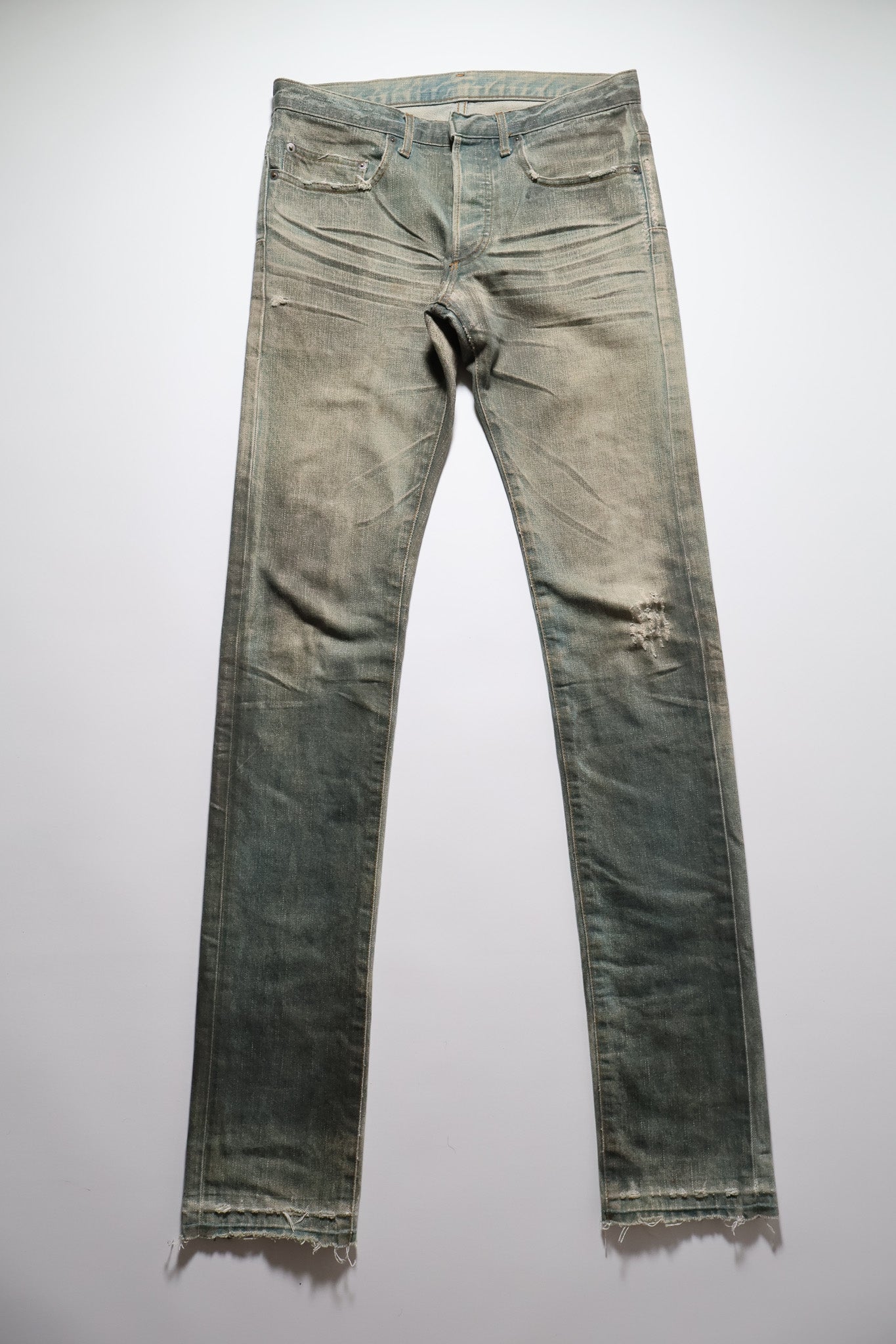 Dior Homme SS04 Dirty Bleu Claire Denim