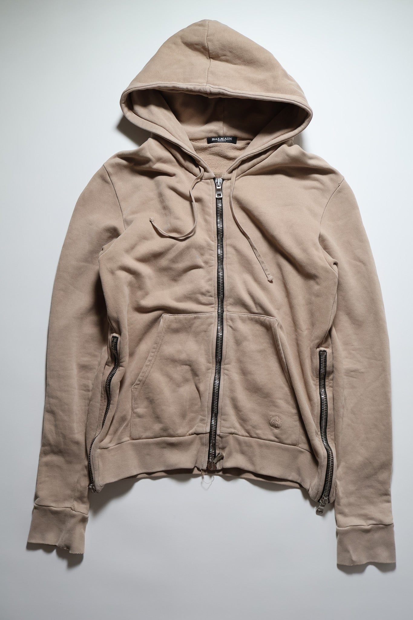 Balmain AW11 Campaign Zip Up Hoodie