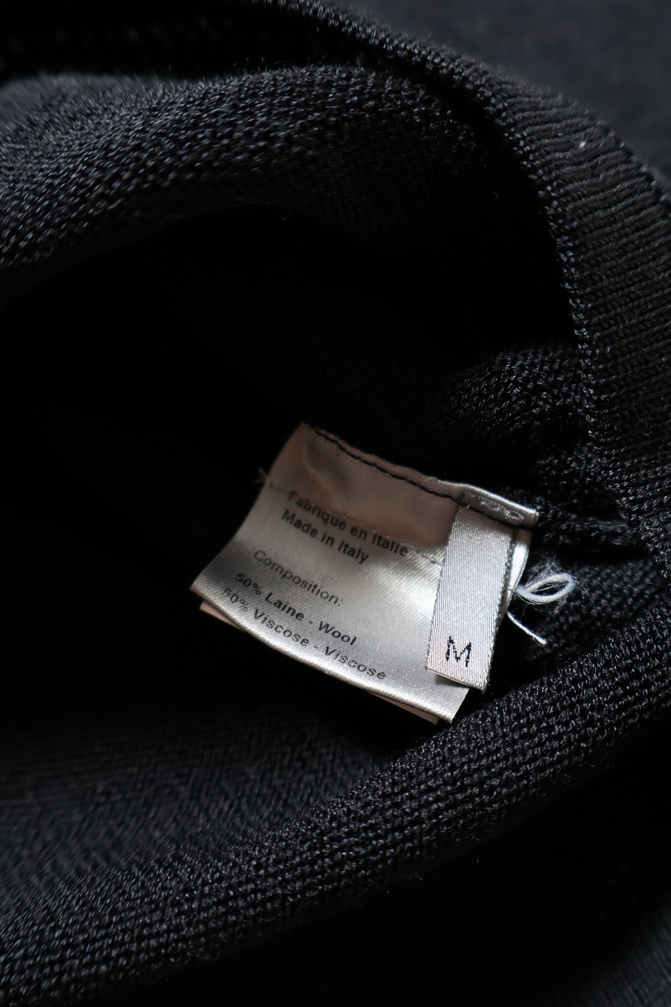 Dior Homme SS04 Strip Knitted Hoodie