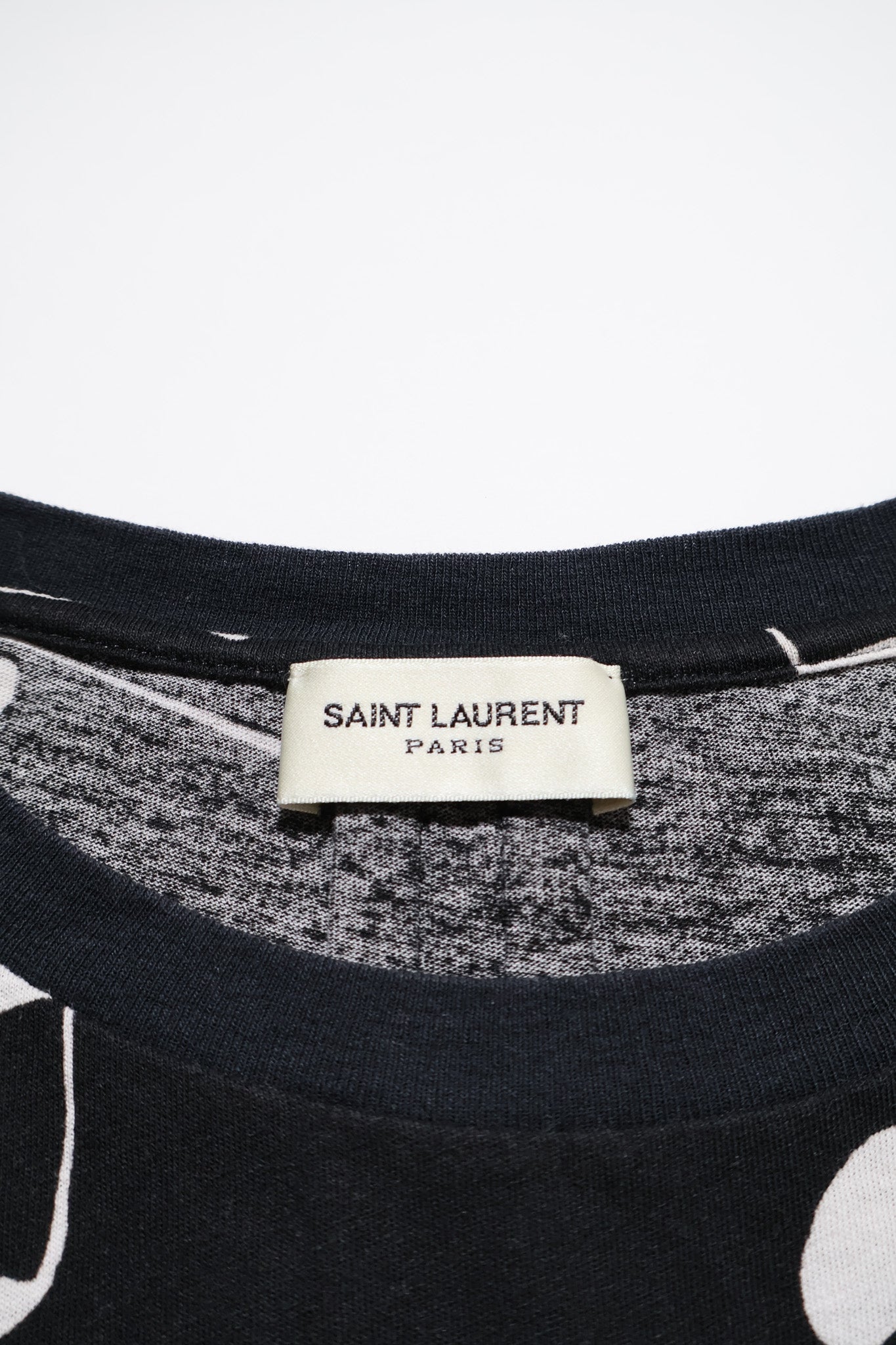 Saint Laurent Paris AW16 Music Note Shirt