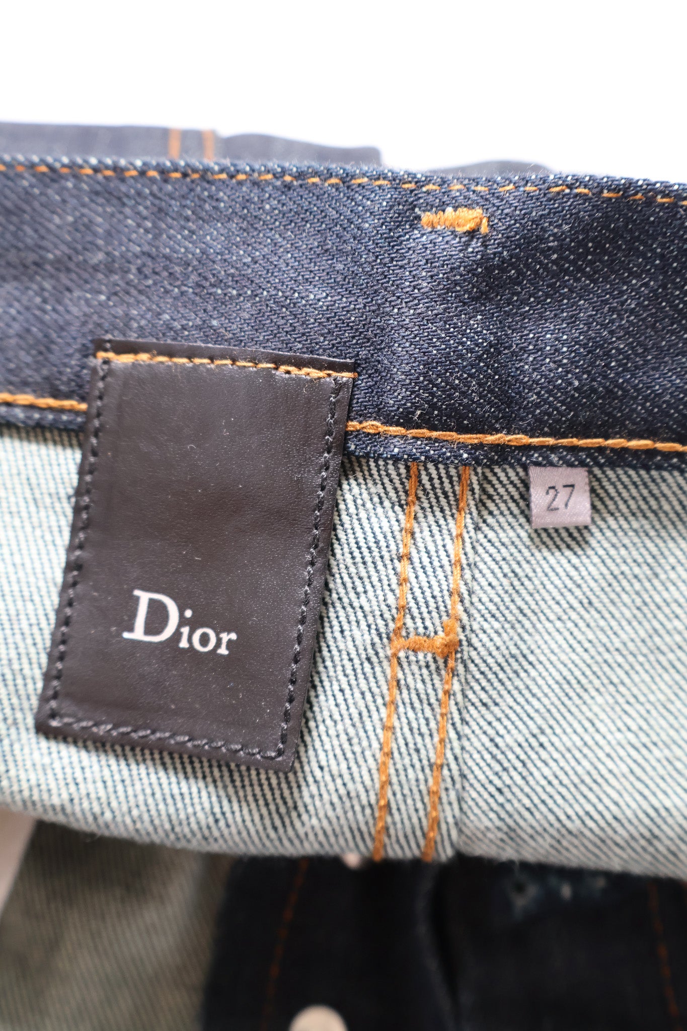 DS Dior Homme AW07 Raw Denim