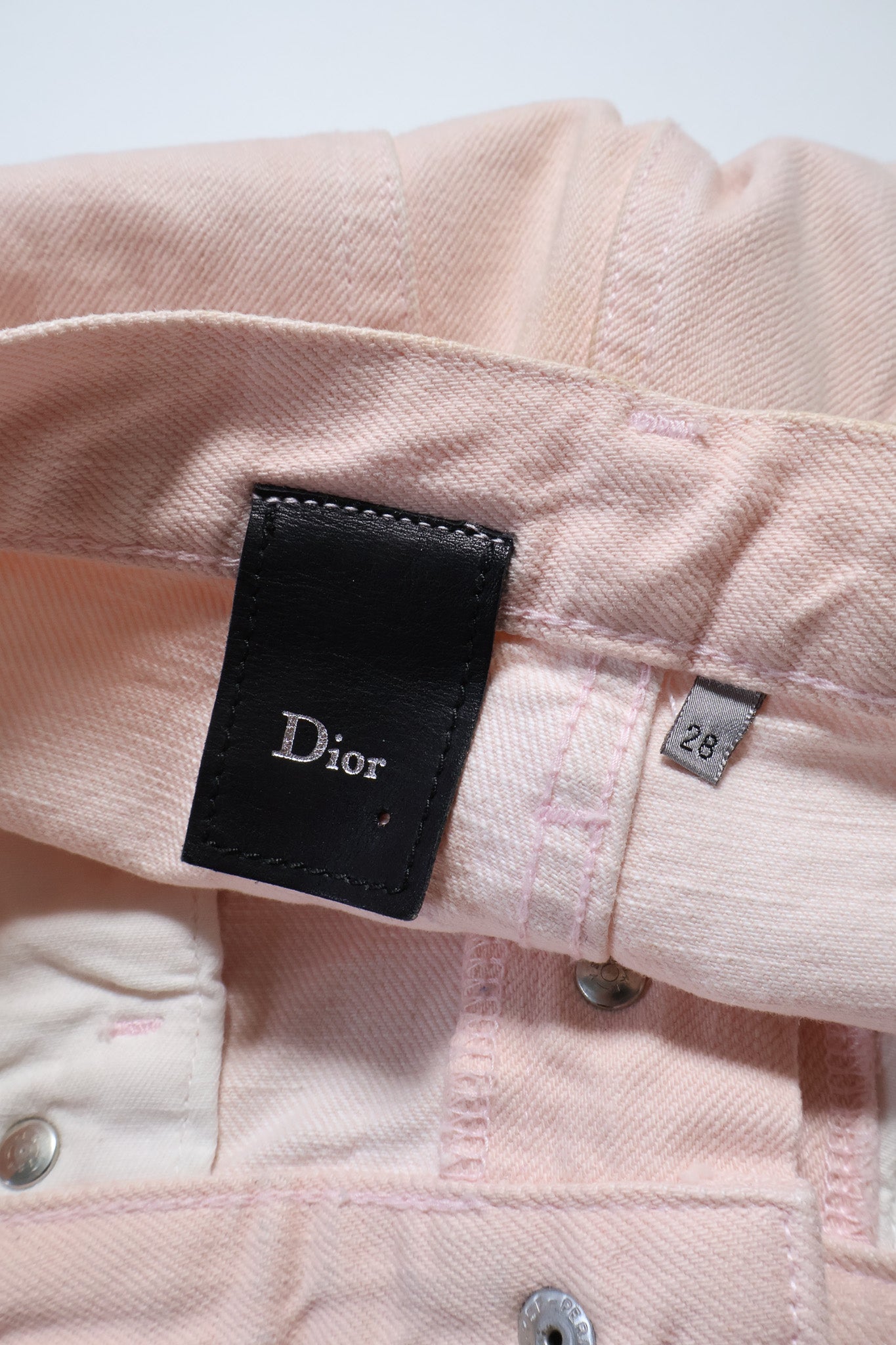 Dior Homme SS06 Pink Clawmark Denim