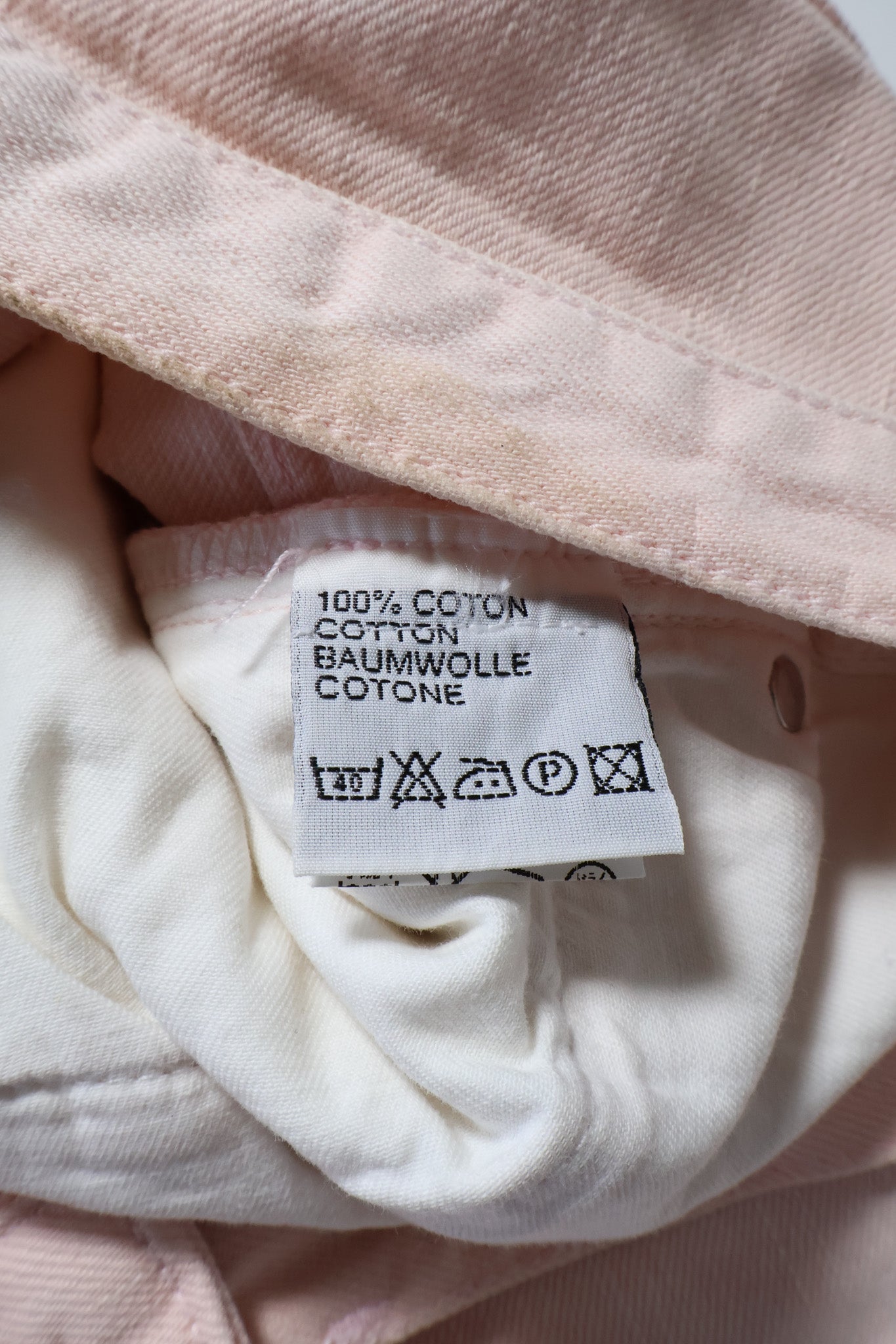 Dior Homme SS06 Pink Clawmark Denim