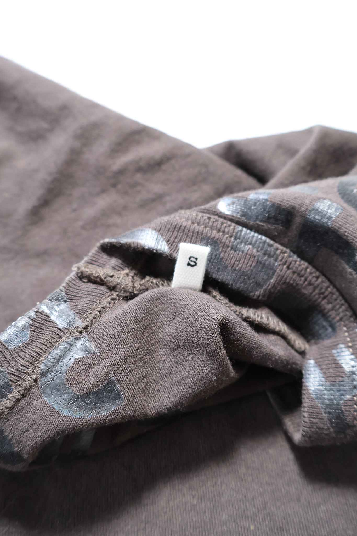 Maison Margiela Aids Print V Neck Tee