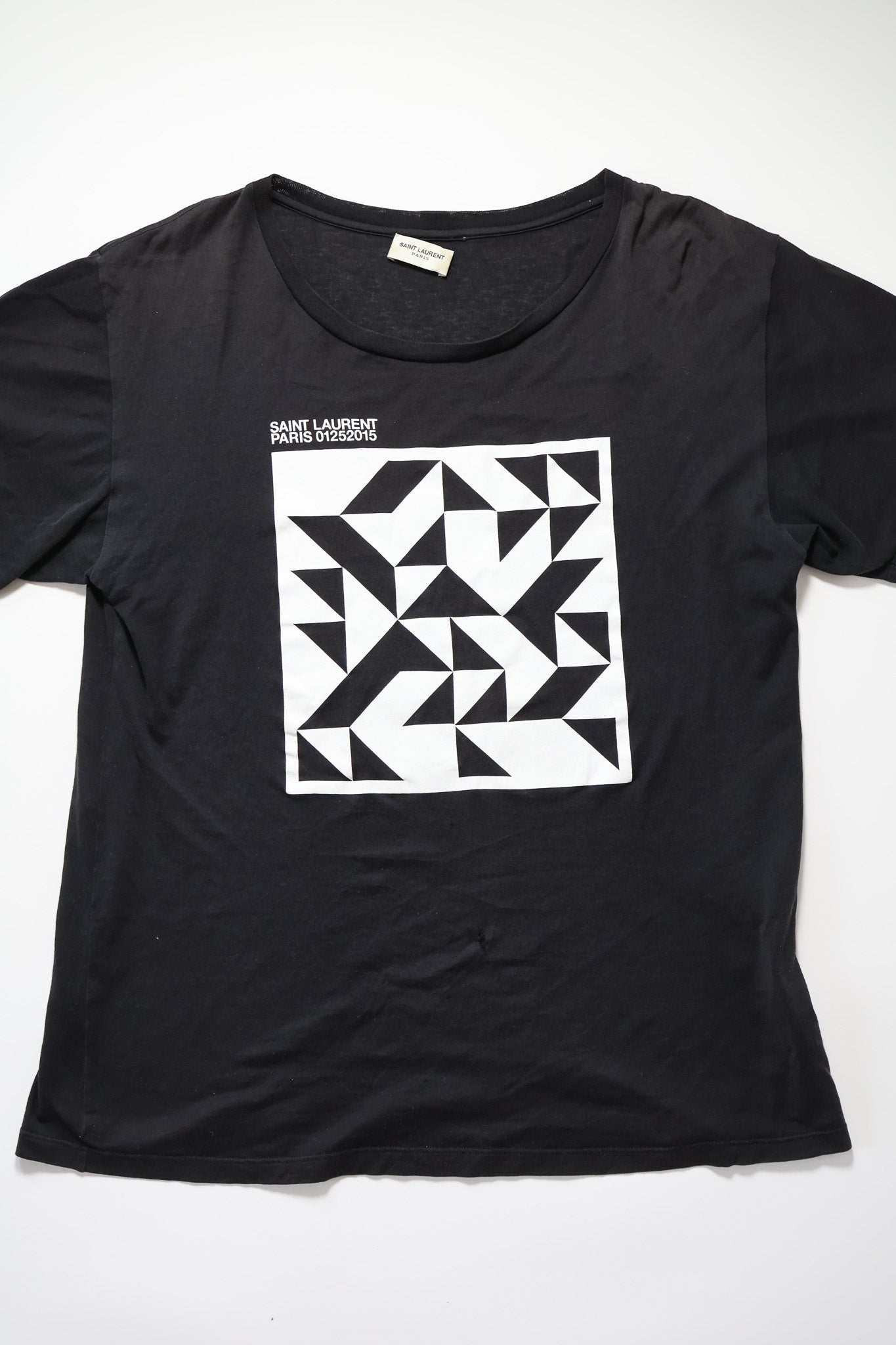 Saint Laurent Paris SS15 Graphic Shirt