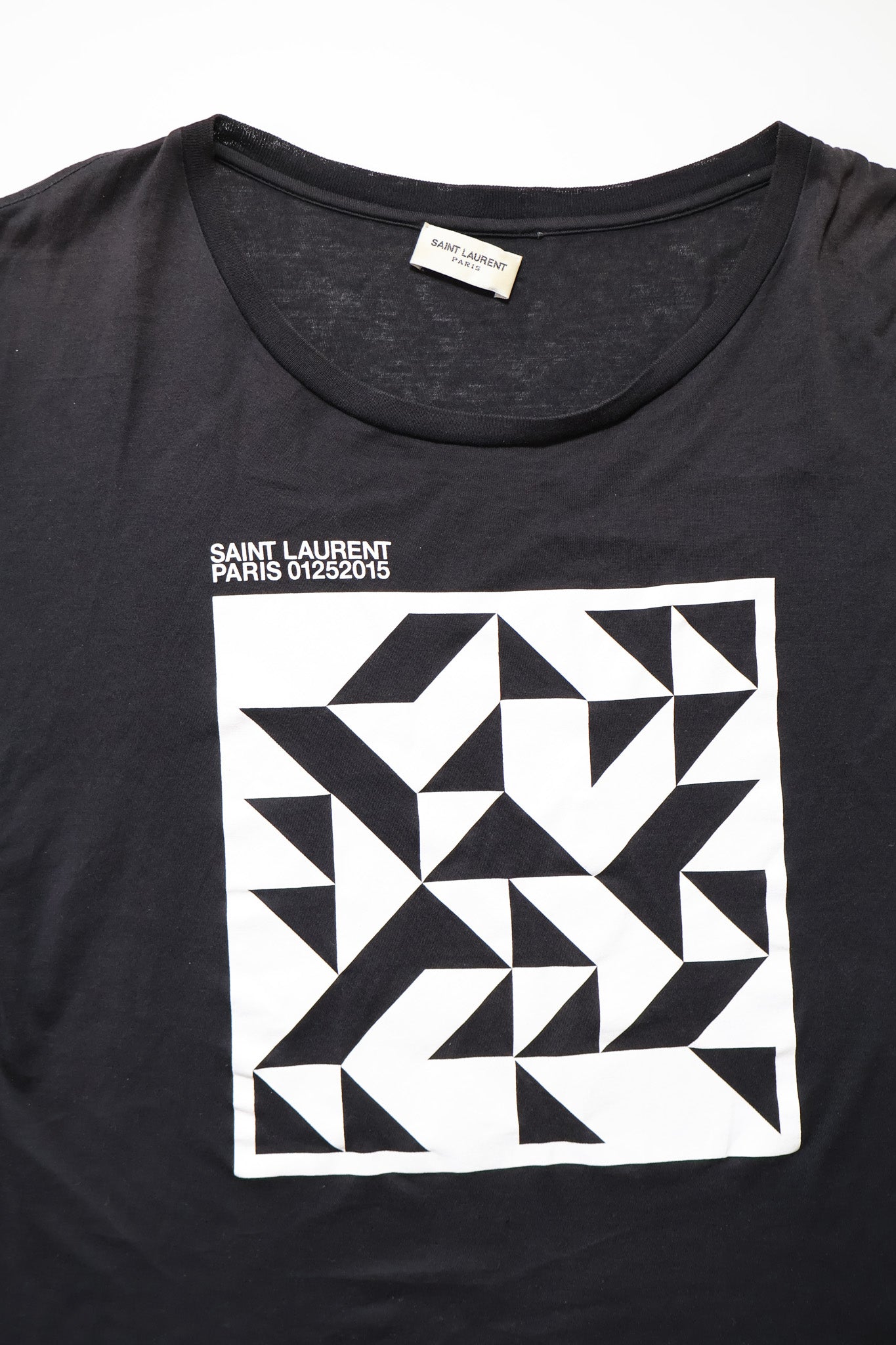 Saint Laurent Paris SS15 Graphic Shirt