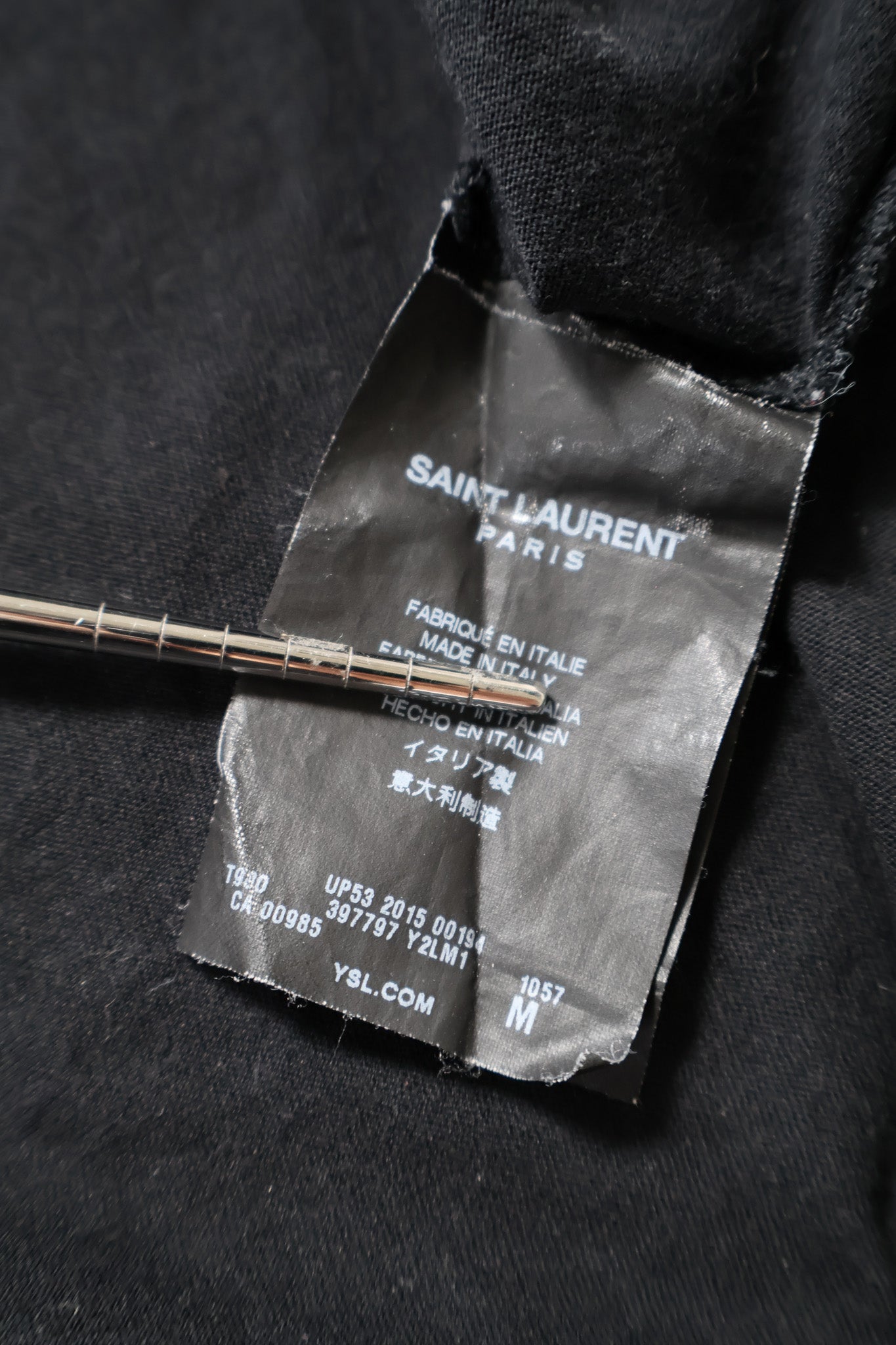 Saint Laurent Paris SS15 Graphic Shirt