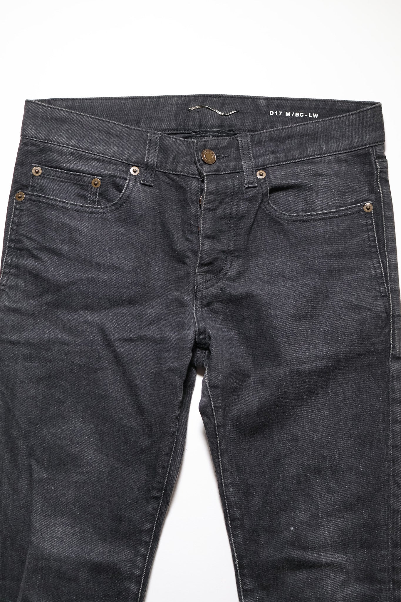 Saint Laurent Paris D17 Skinny Bootcut Denim