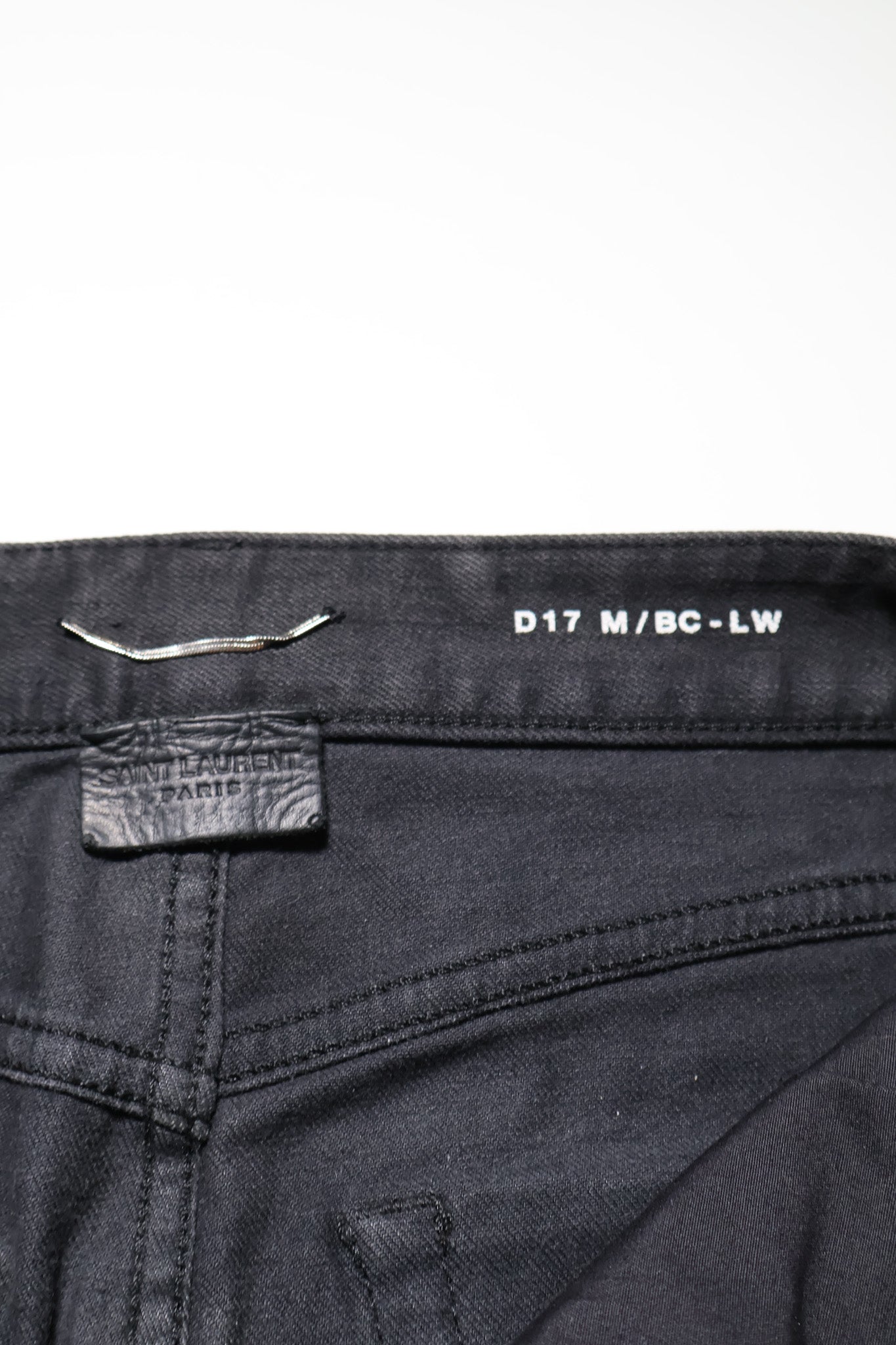 Saint Laurent Paris D17 Skinny Bootcut Denim