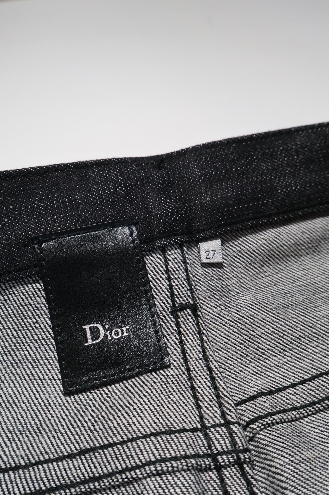 Dior Homme AW07 Raw Denim 27 New With Tag