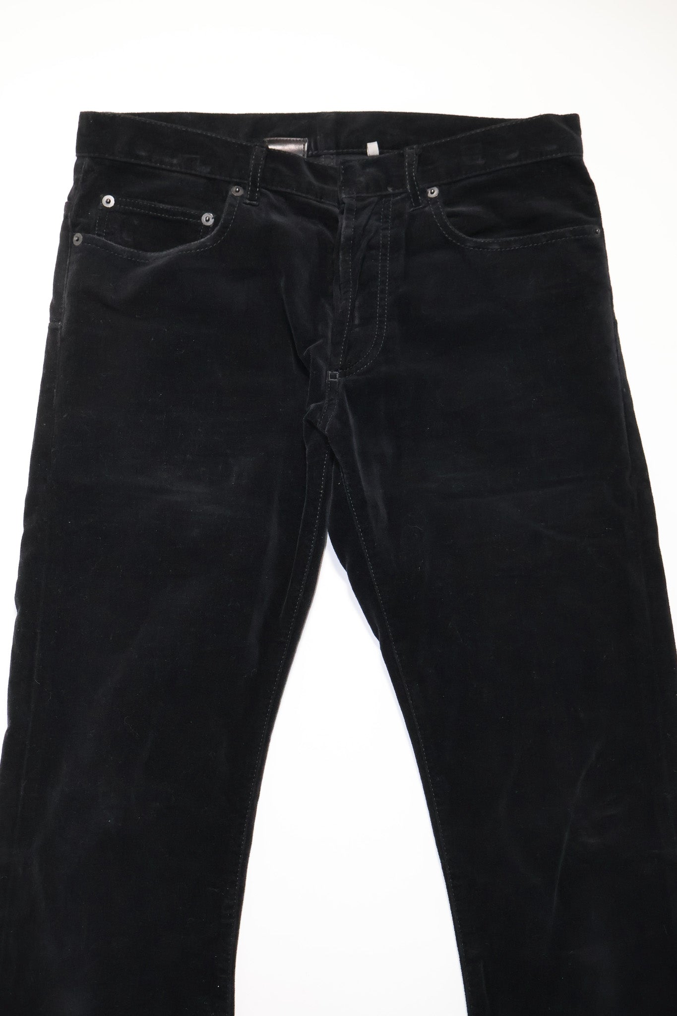 Dior Homme AW05 Runway Velvet Flare Pants