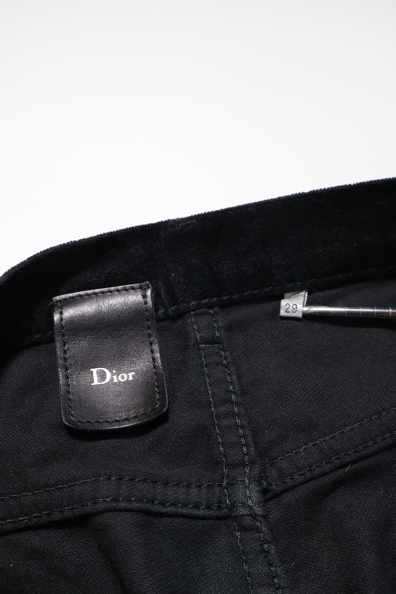 Dior Homme AW05 Runway Velvet Flare Pants