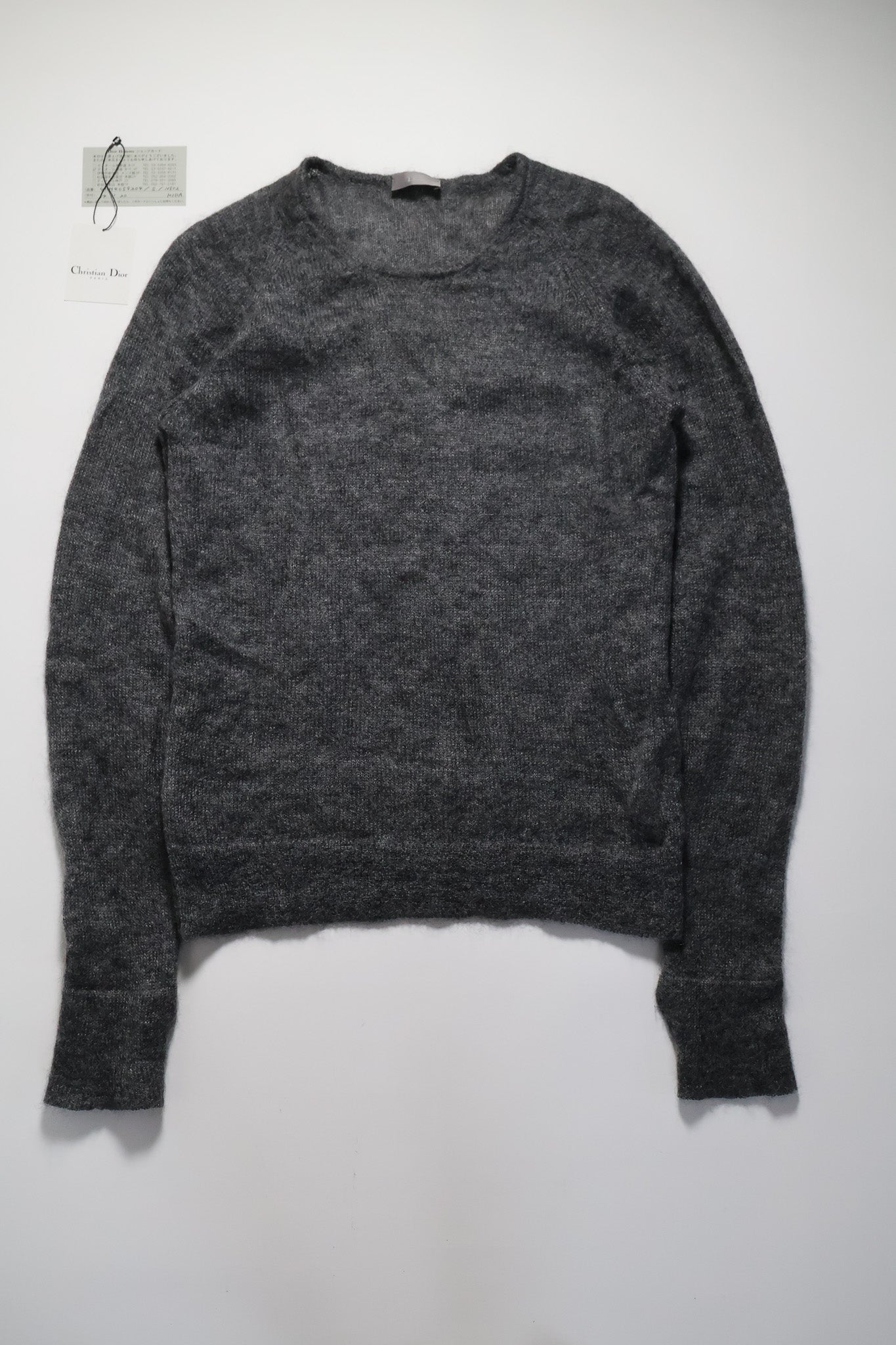 Dior Homme AW04 Mohair Knit Sweater