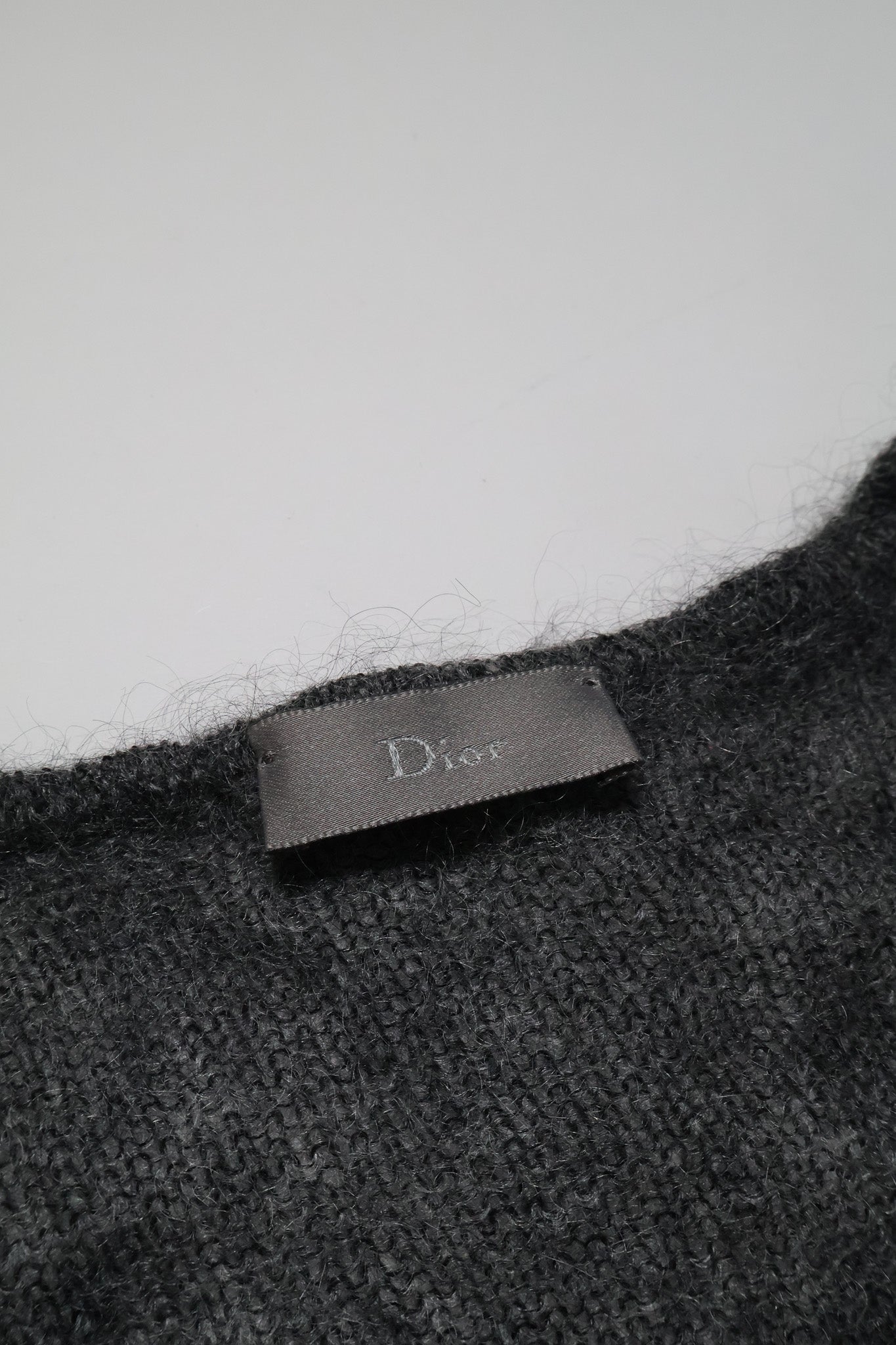 Dior Homme AW04 Mohair Knit Sweater