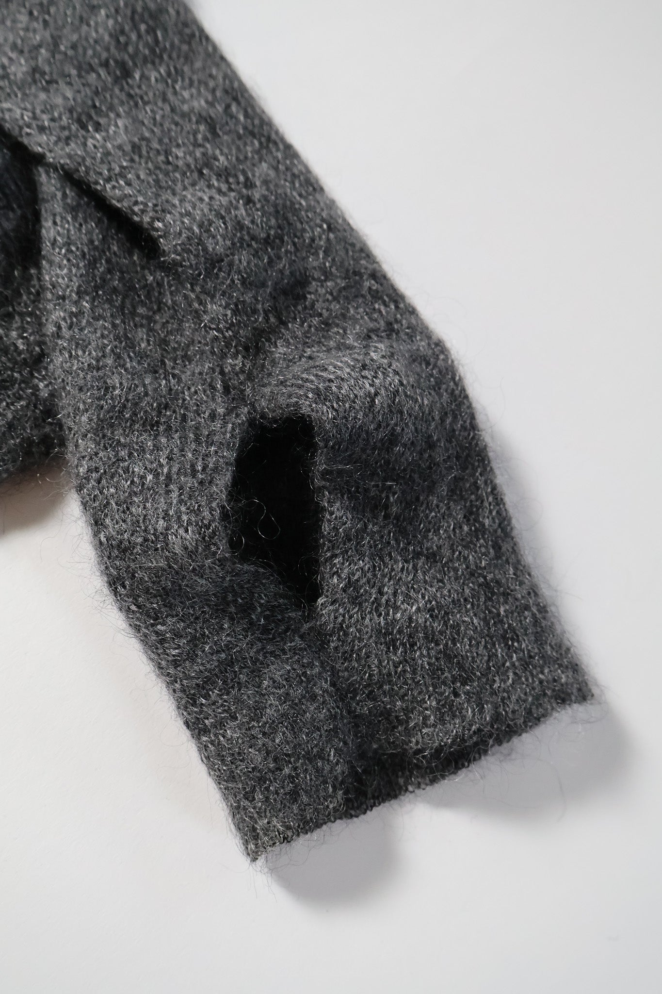 Dior Homme AW04 Mohair Knit Sweater
