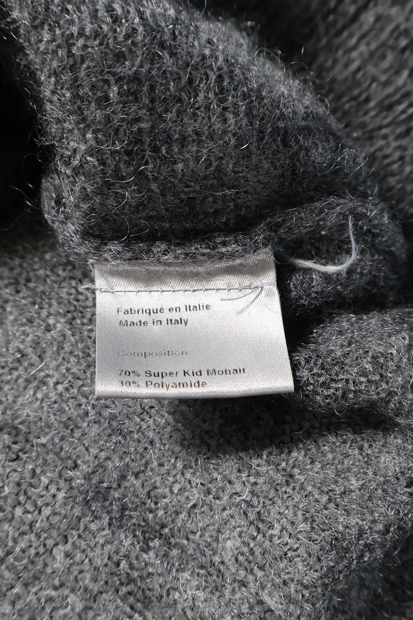 Dior Homme AW04 Mohair Knit Sweater