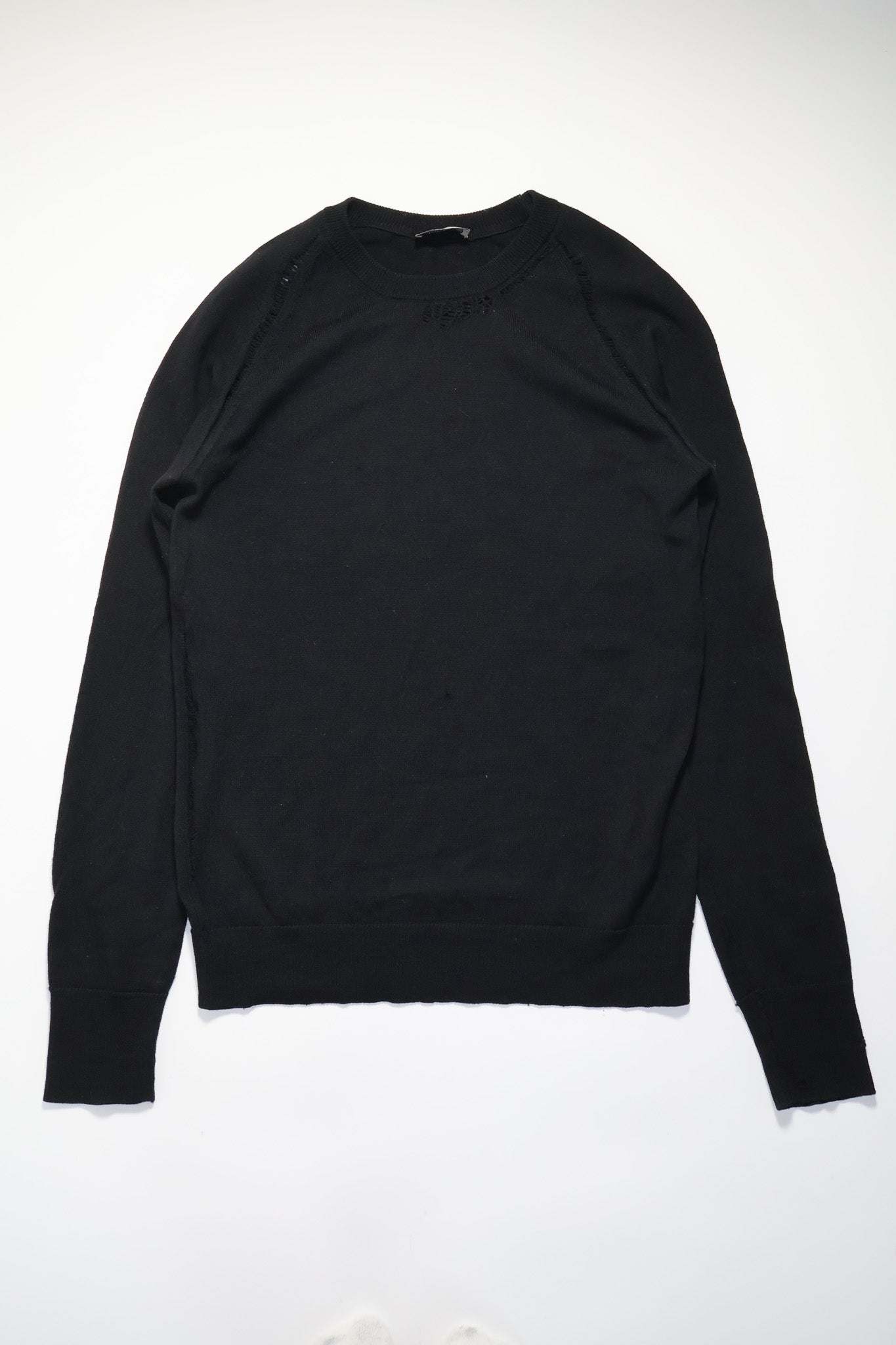 Dior Homme AW06 Distressed Knit Sweater