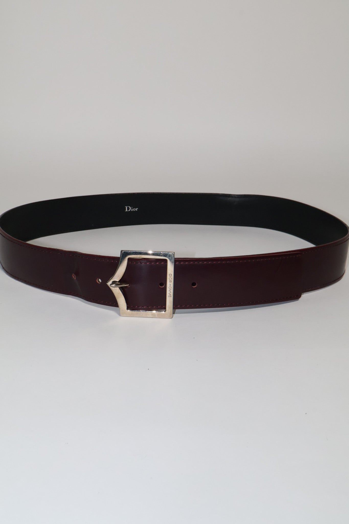 Dior Homme Purple D Point Belt