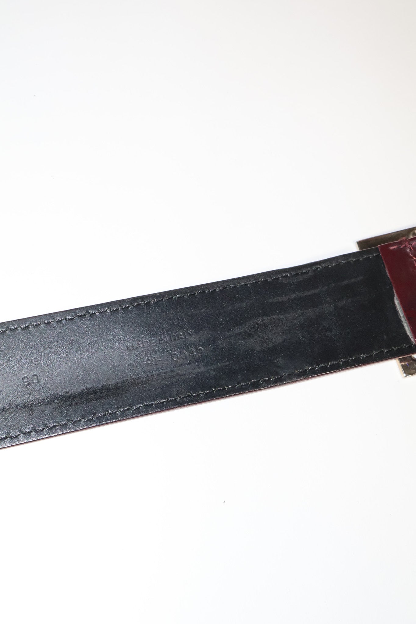 Dior Homme Purple D Point Belt