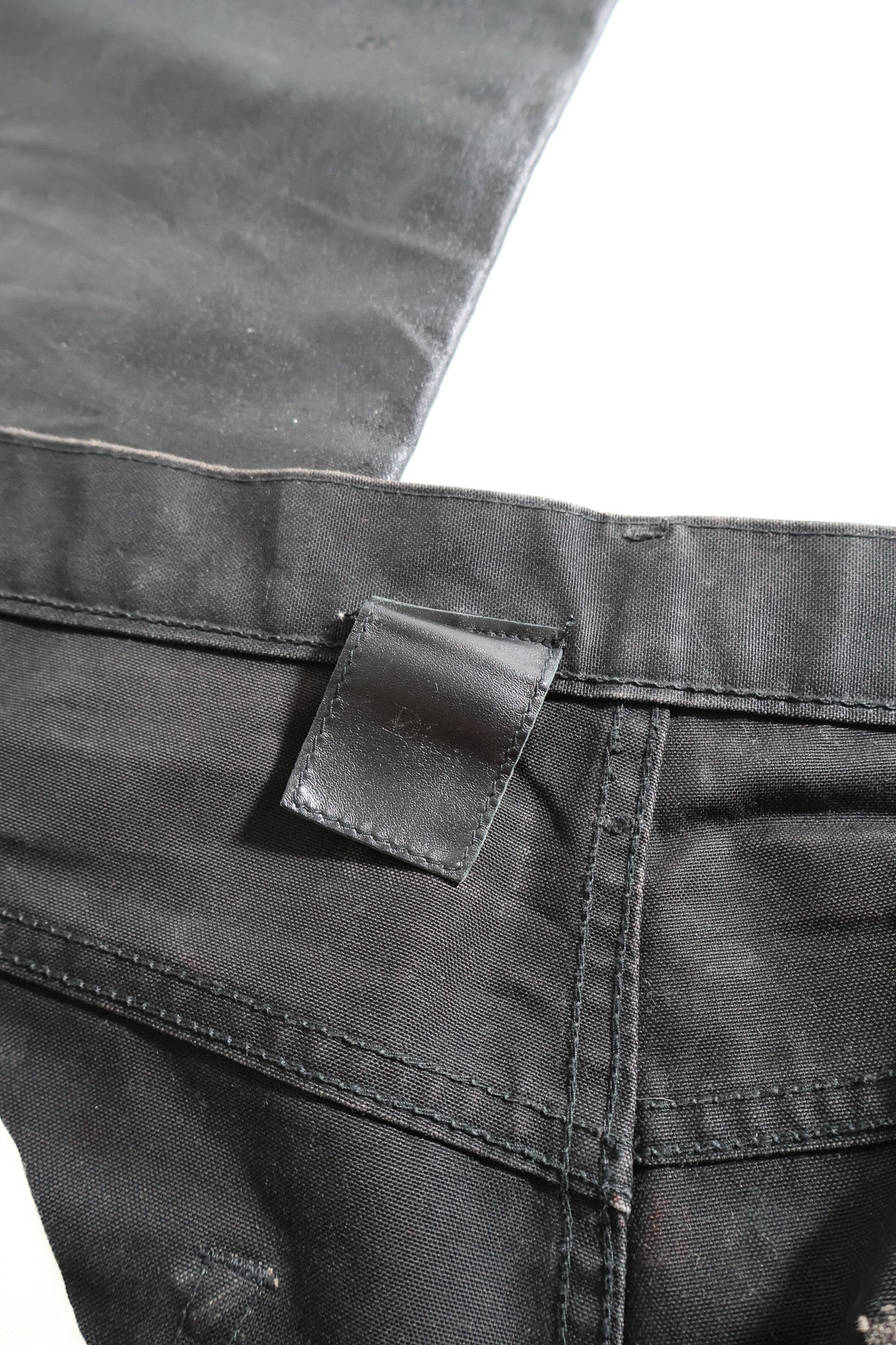 Dior Homme AW03 Waxed Luster Coating Denim
