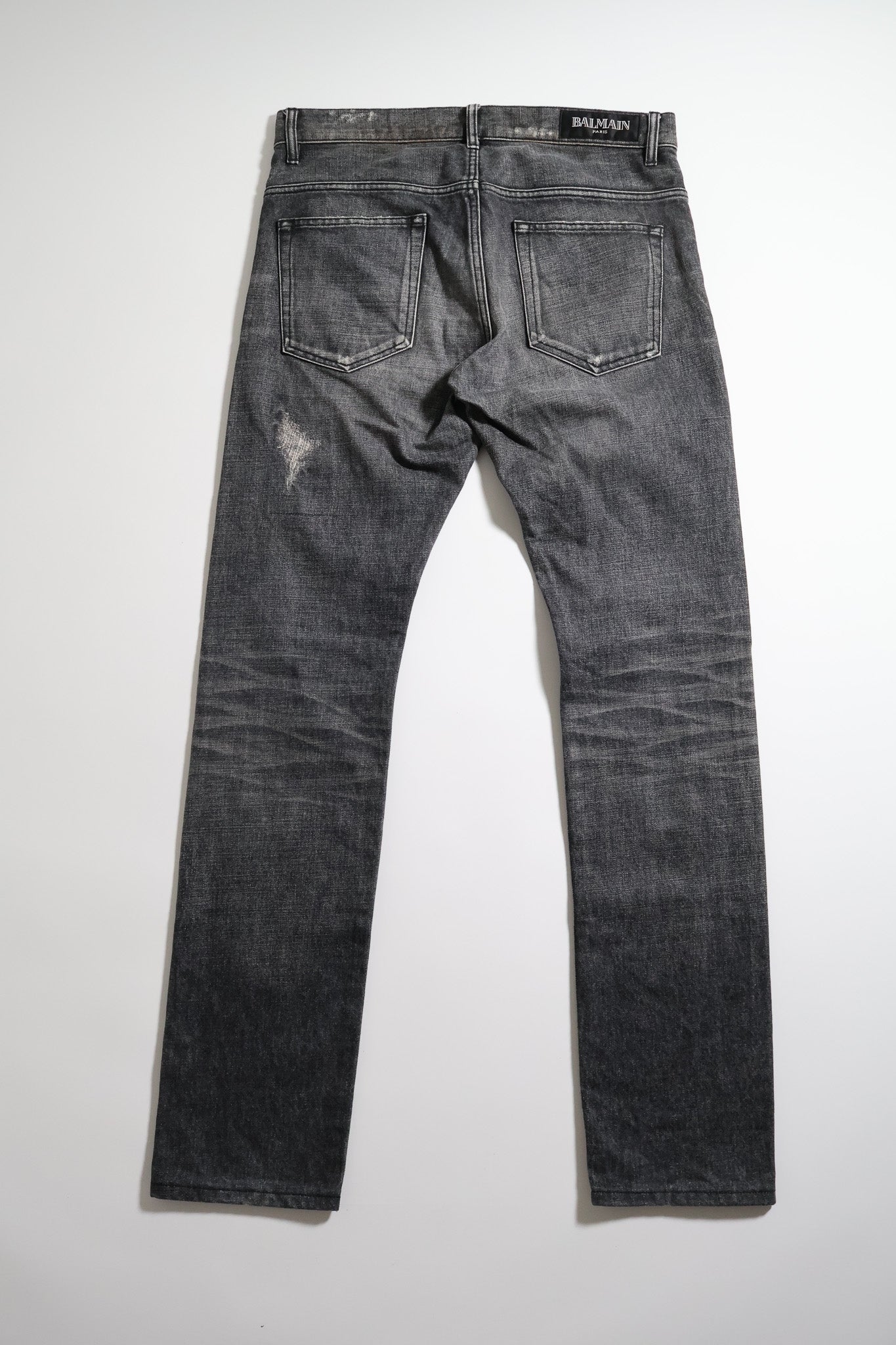Balmain SS11 Distressed Denim